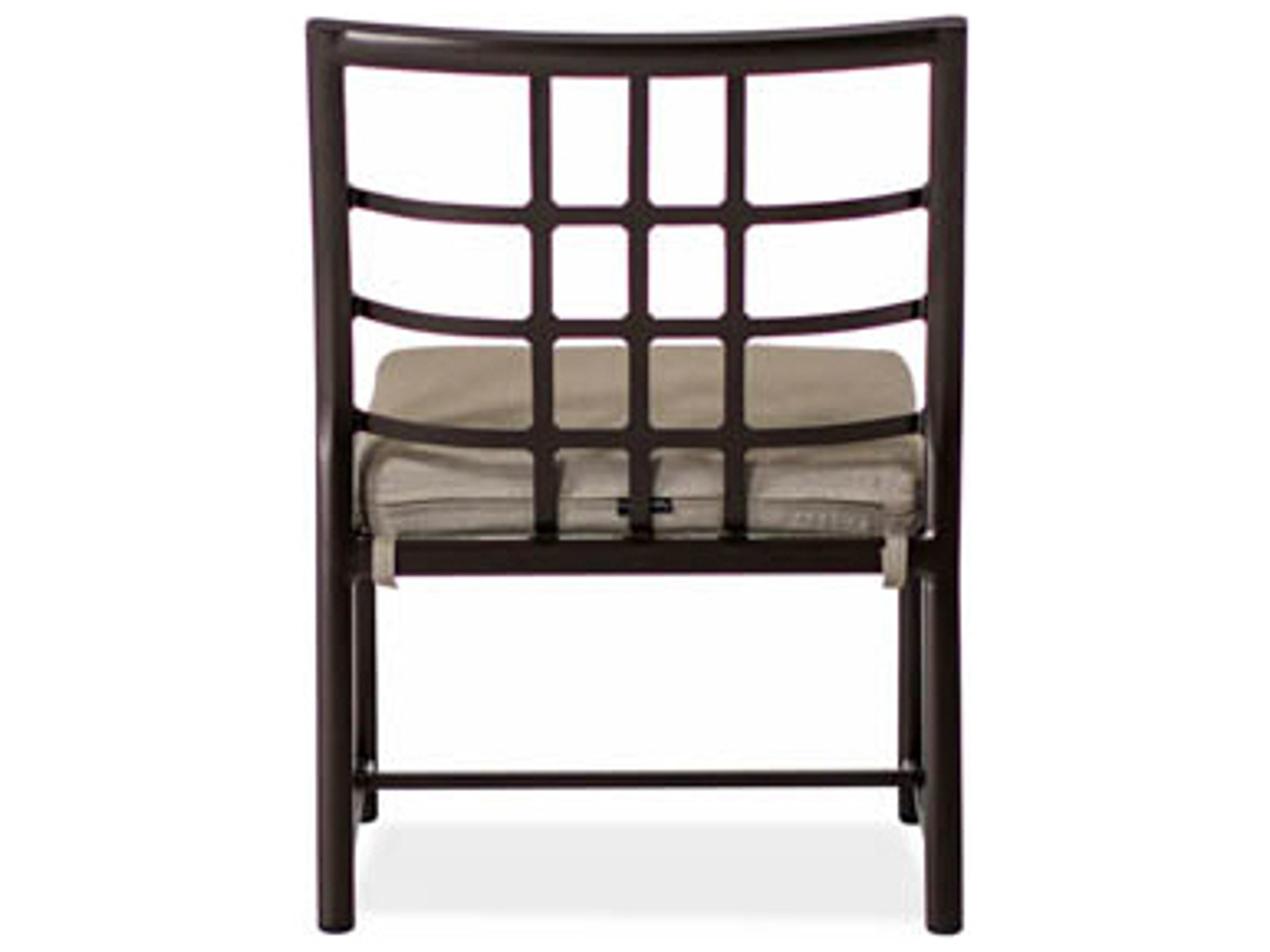 Koverton Evans Cast Aluminum Armless Outdoor Dining Chair