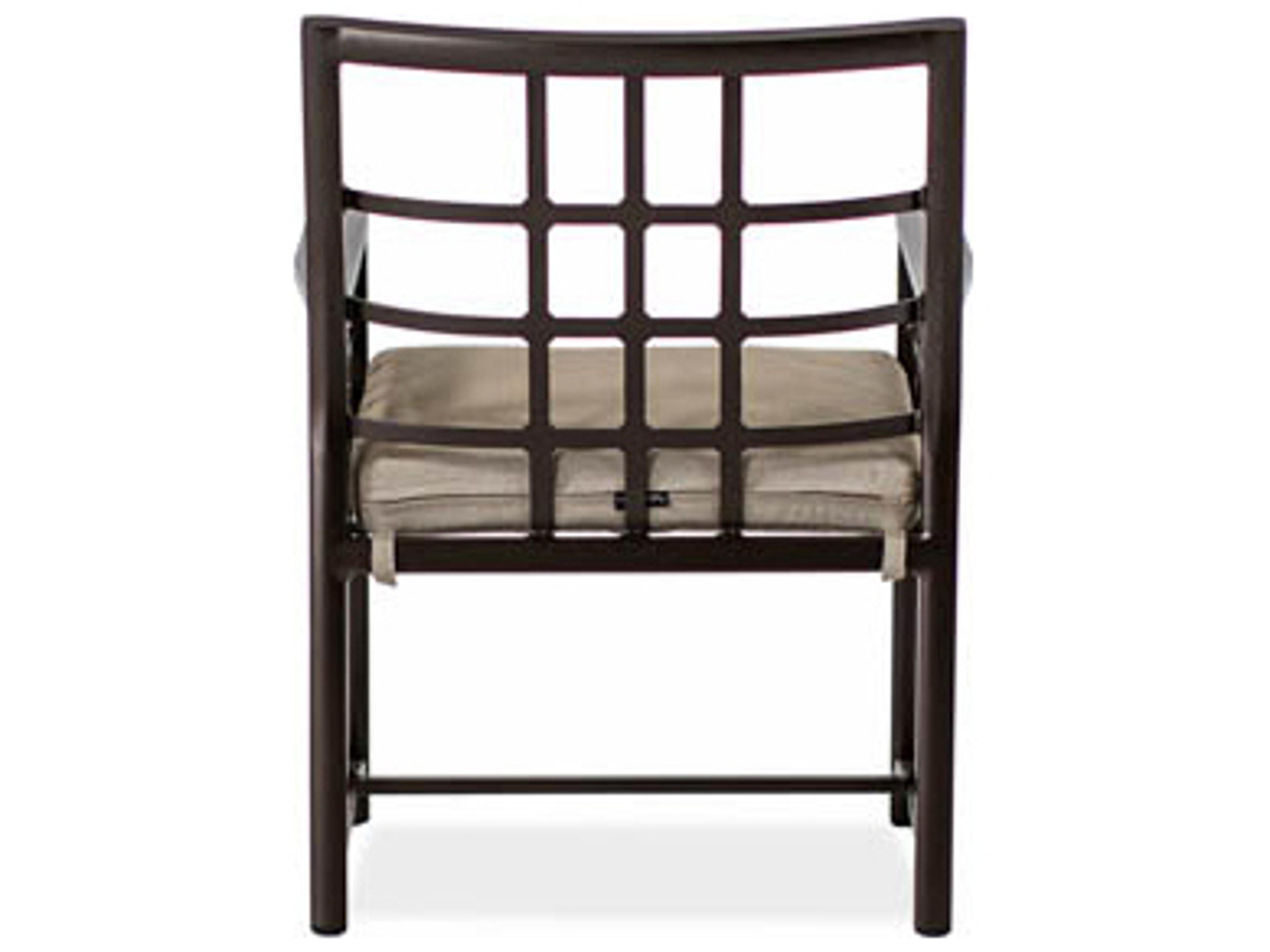 Koverton Evans Cast Aluminum Arm Outdoor Patio Dining Chair