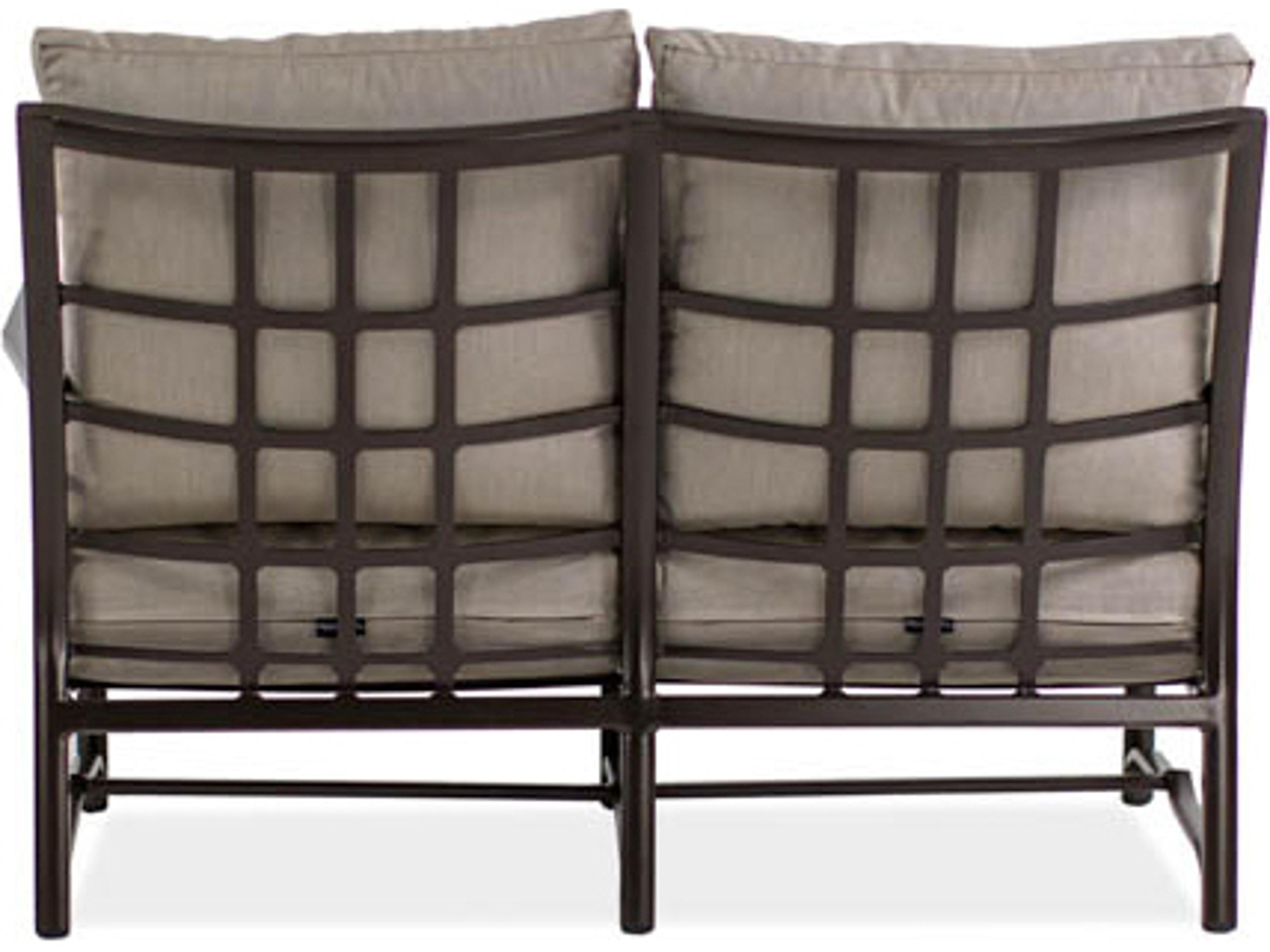 Koverton Evans Cast Aluminum Deep Seating Outdoor Loveseat