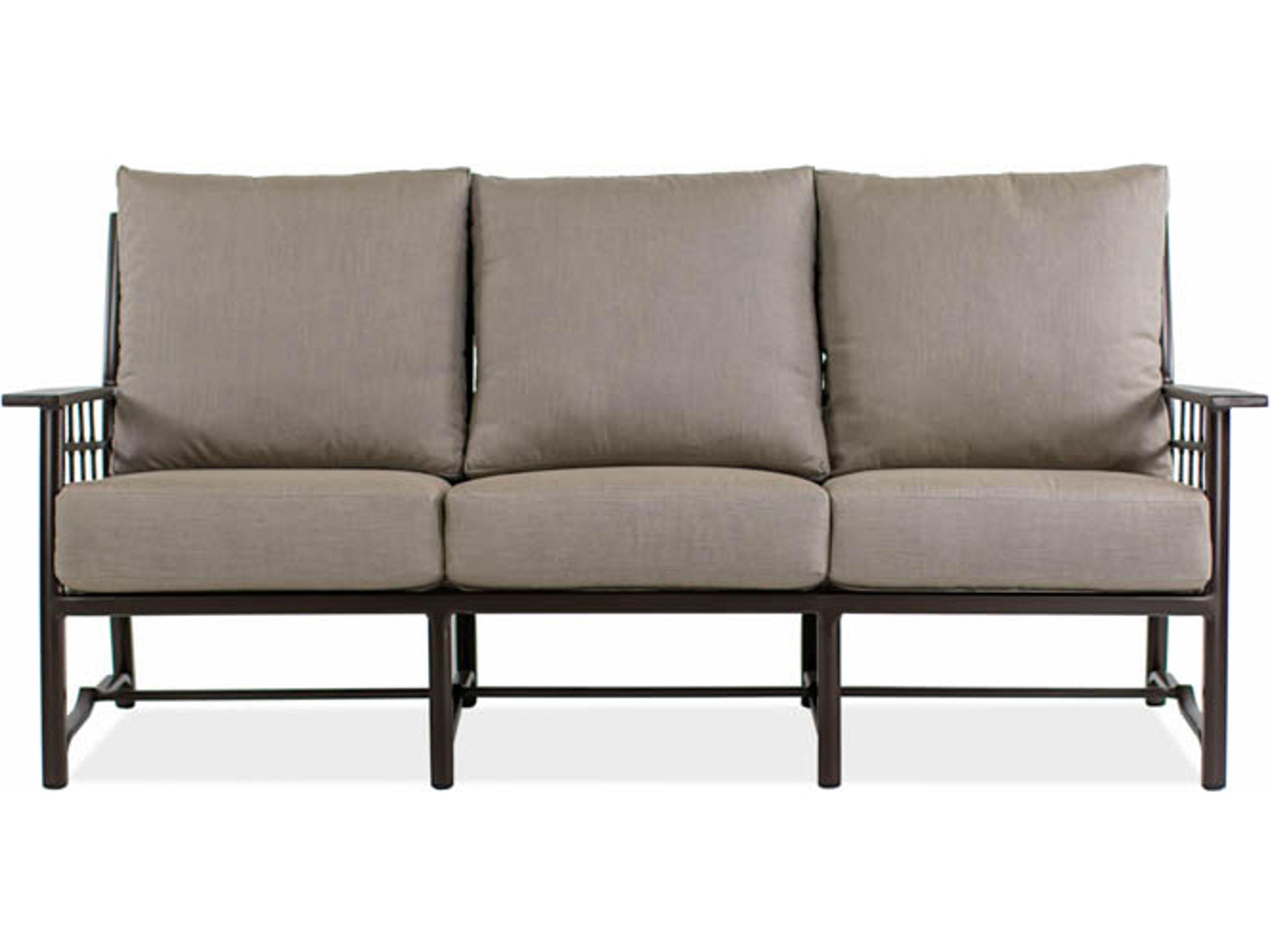 Koverton Evans Cast Aluminum Deep Seating Patio Sofa
