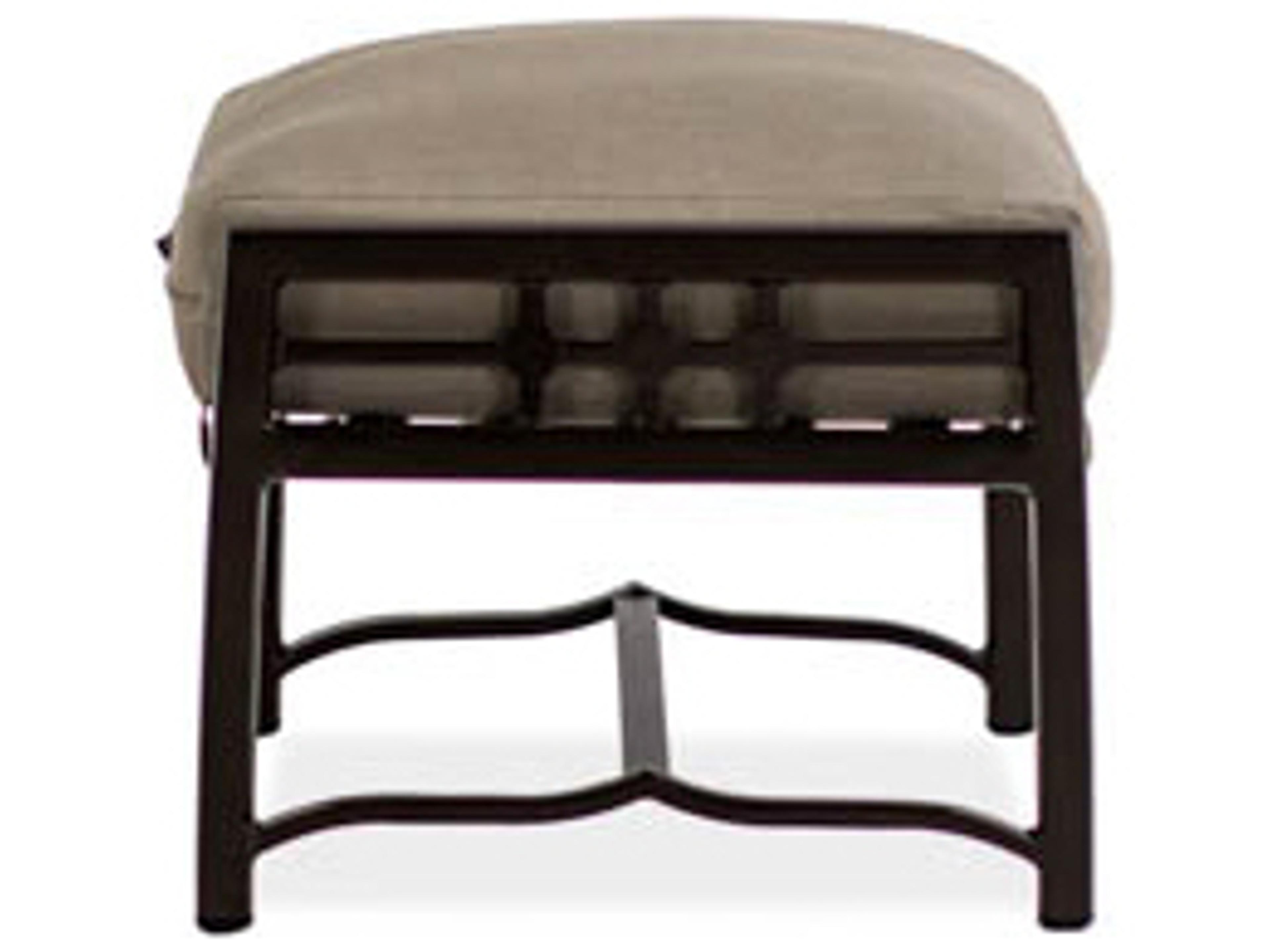 Koverton Evans Cast Aluminum Outdoor Ottoman