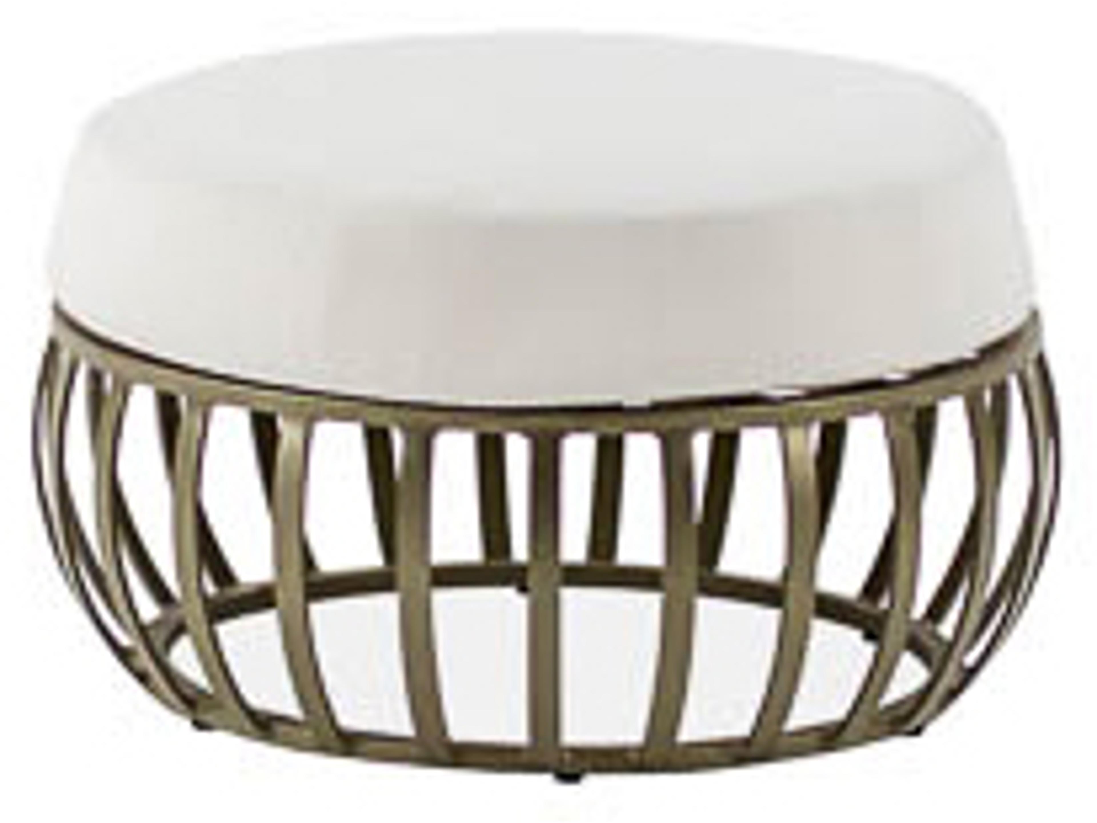 Ella Aluminum Cushion Outdoor Patio Ottoman