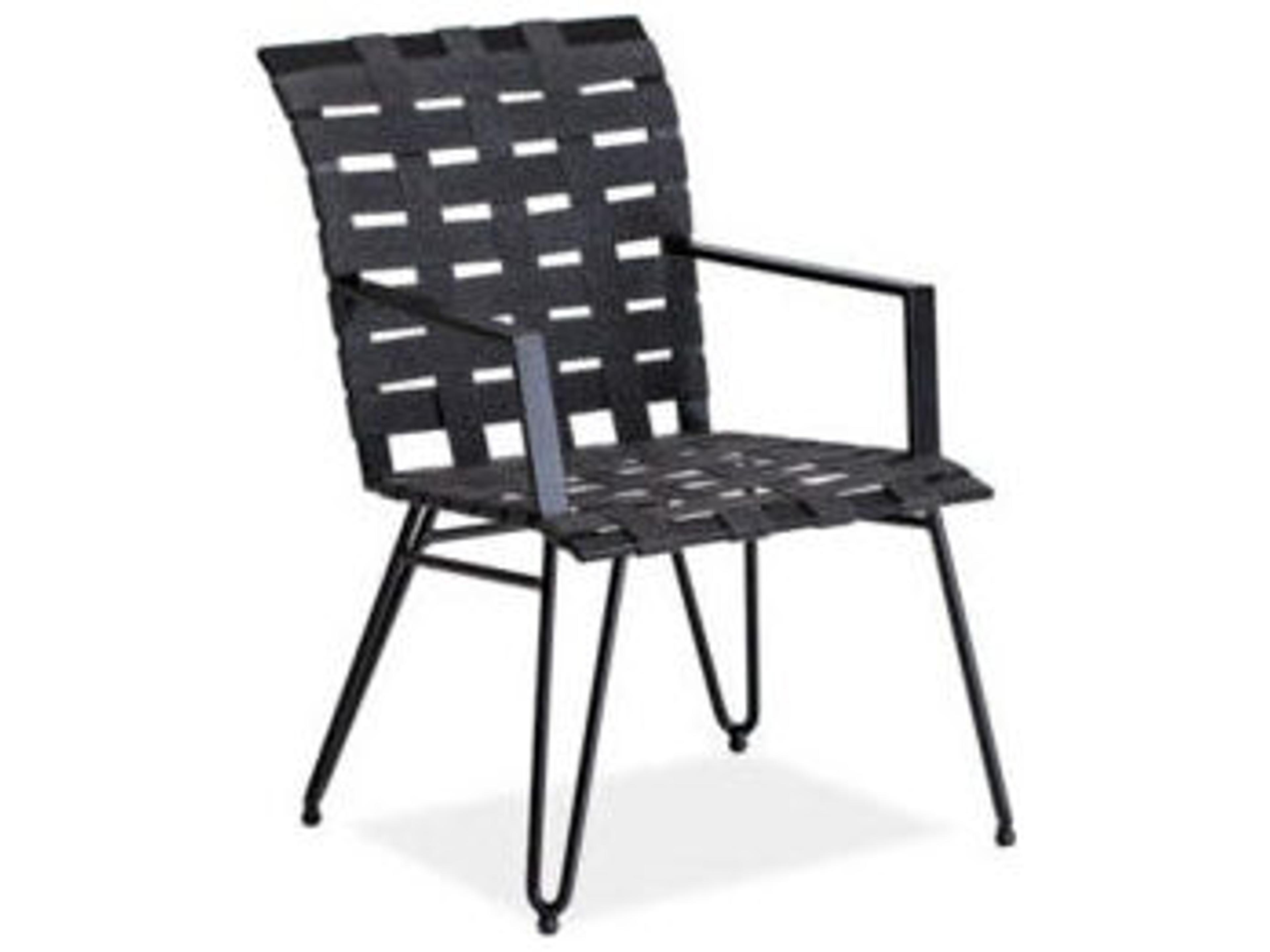 Koverton Form Extruded Aluminum Arm Patio Dining Chair
