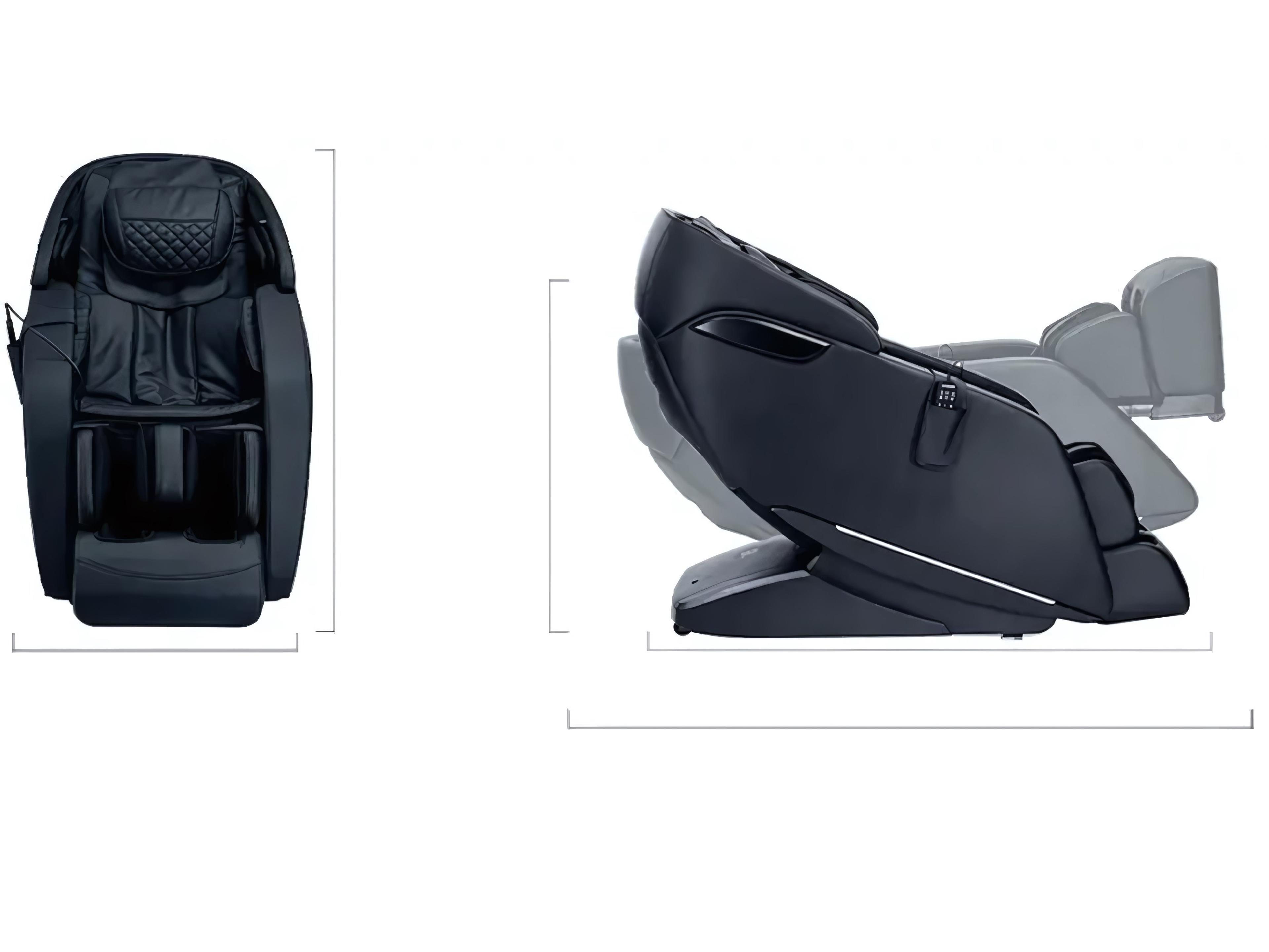 Kyota Genki M380 Massage Chair in Black