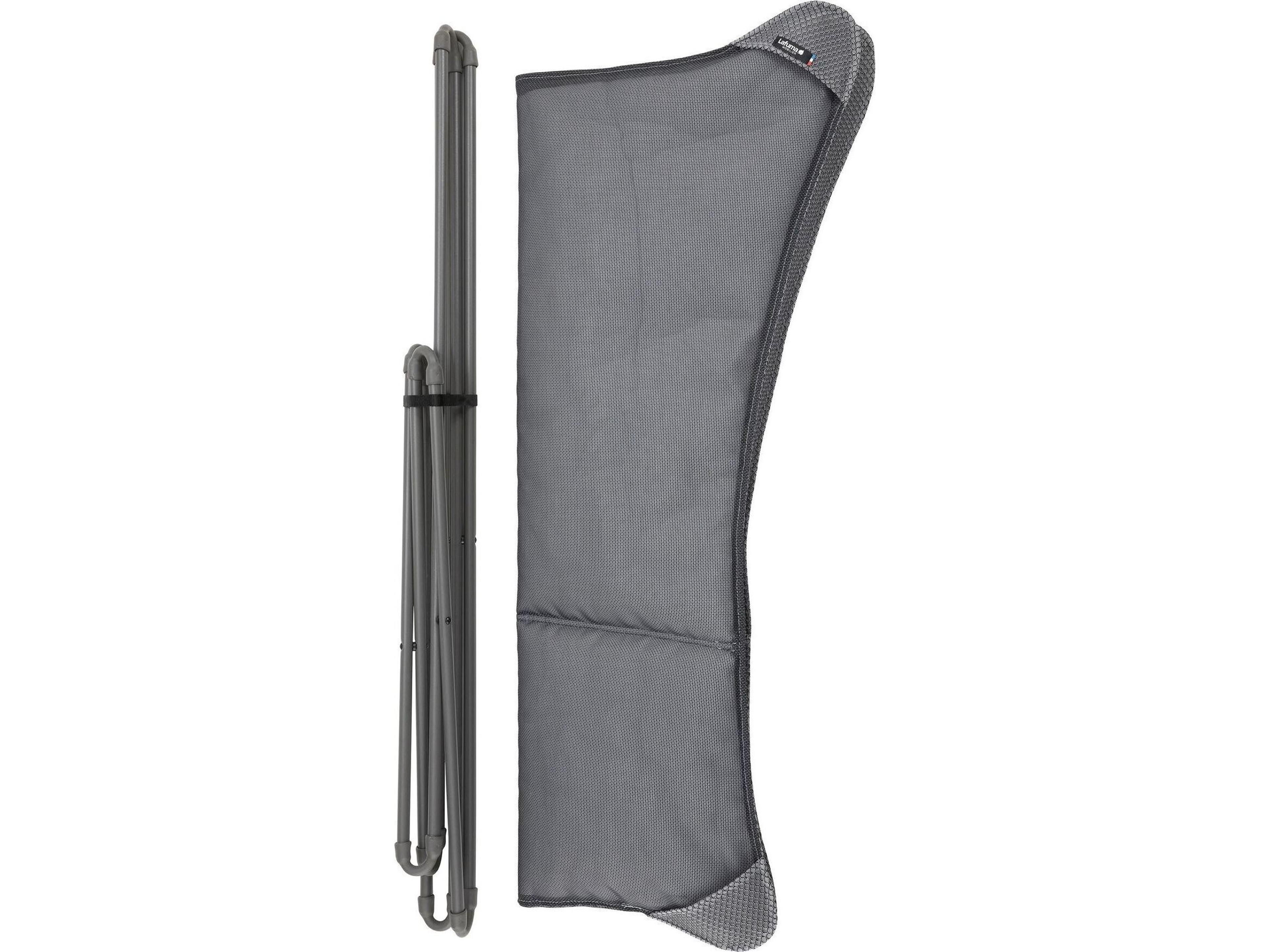 Lafuma Pop Up Steel Cushion Lounge Chair