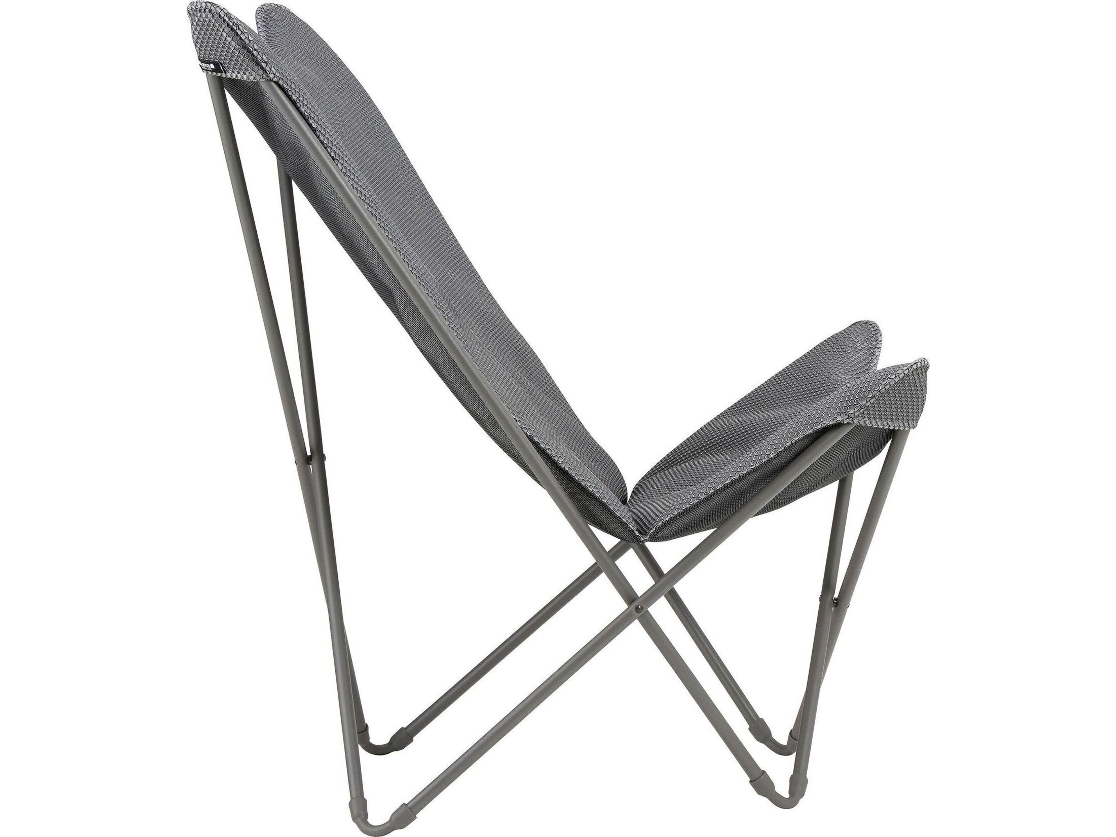 Lafuma Pop Up Steel Cushion Lounge Chair