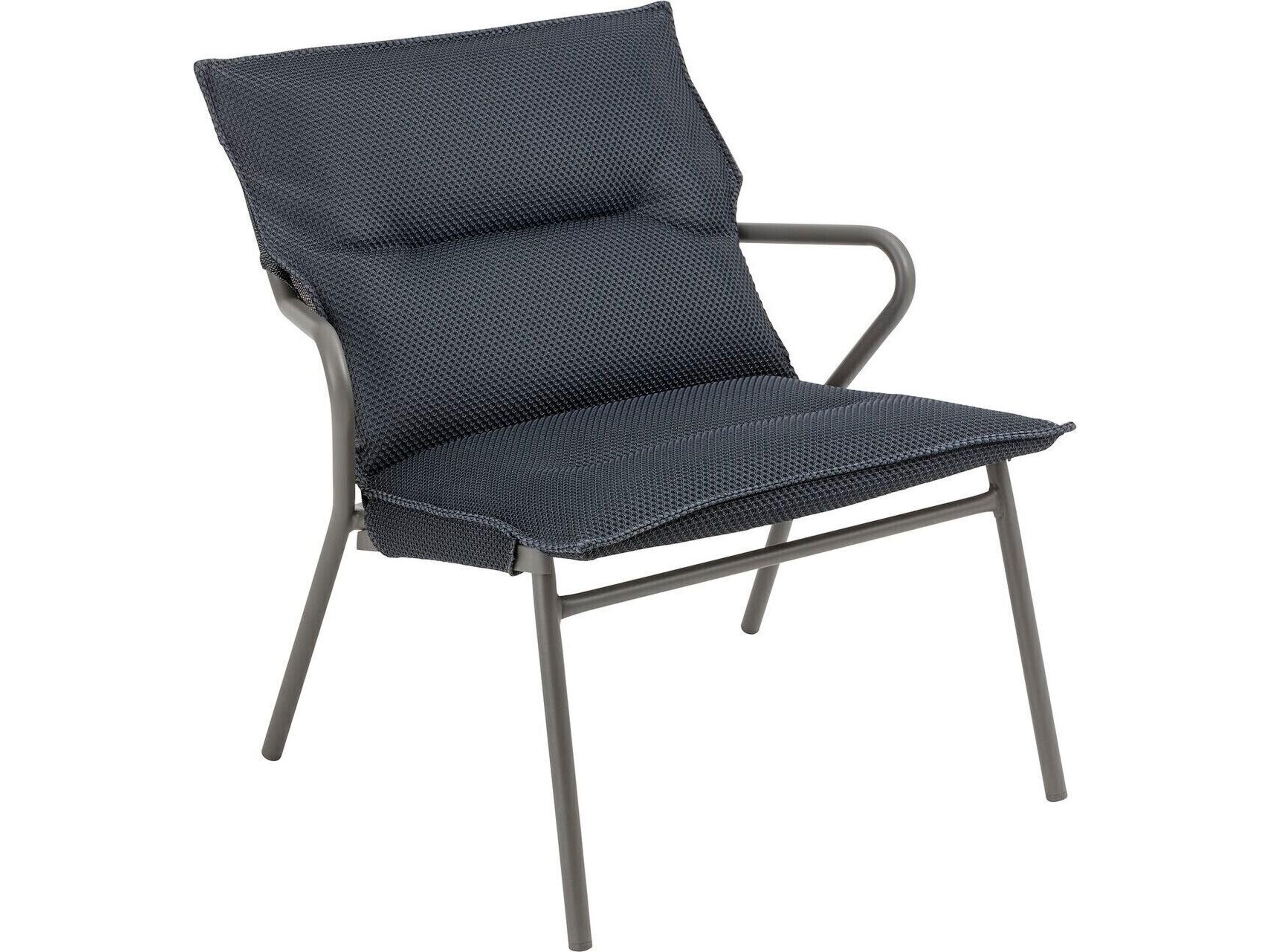 Vence Steel Cushion Lounge Chair