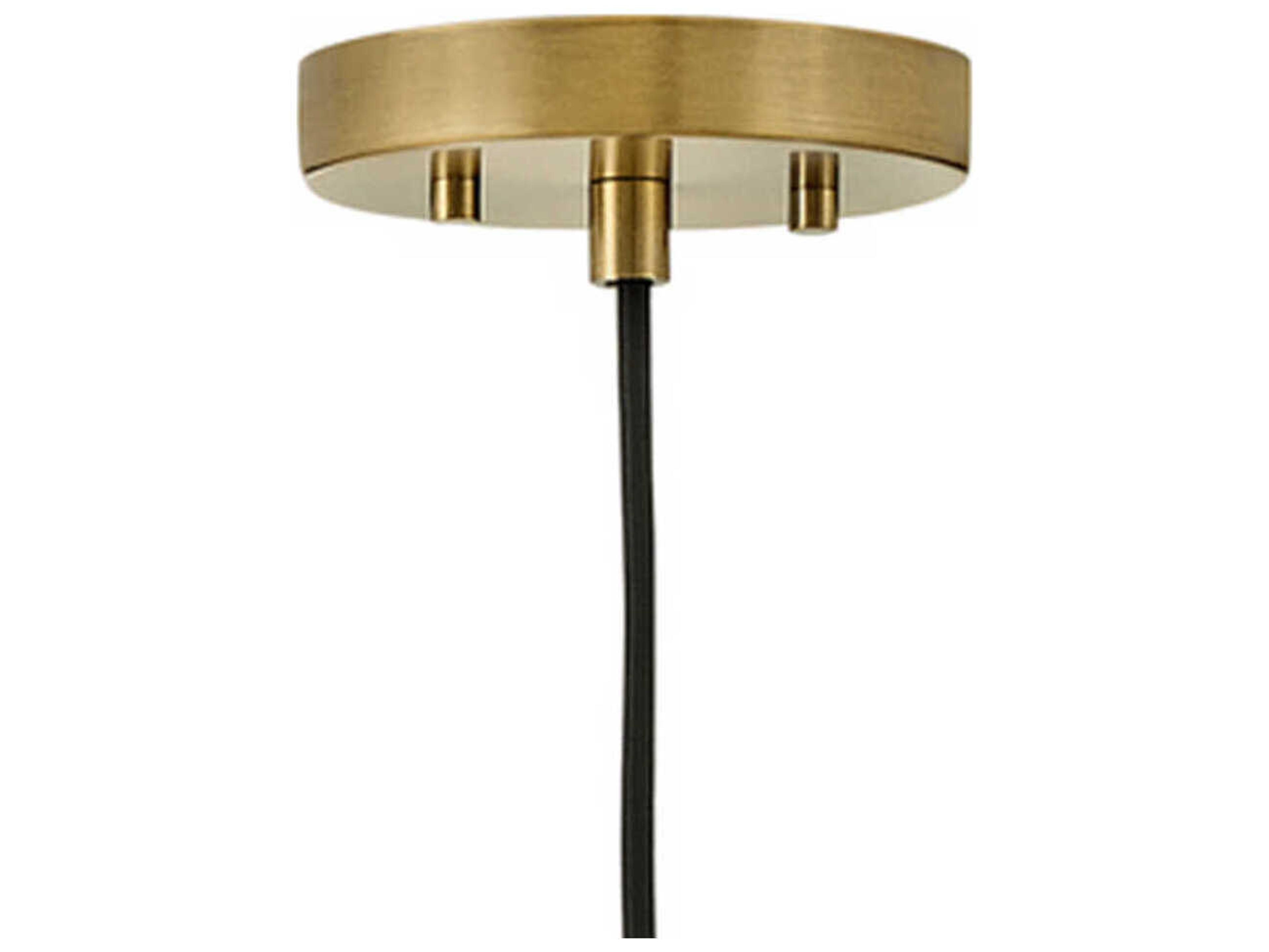 Lark Living Rumi 1-Light Lacquered Brass Globe Mini Pendant