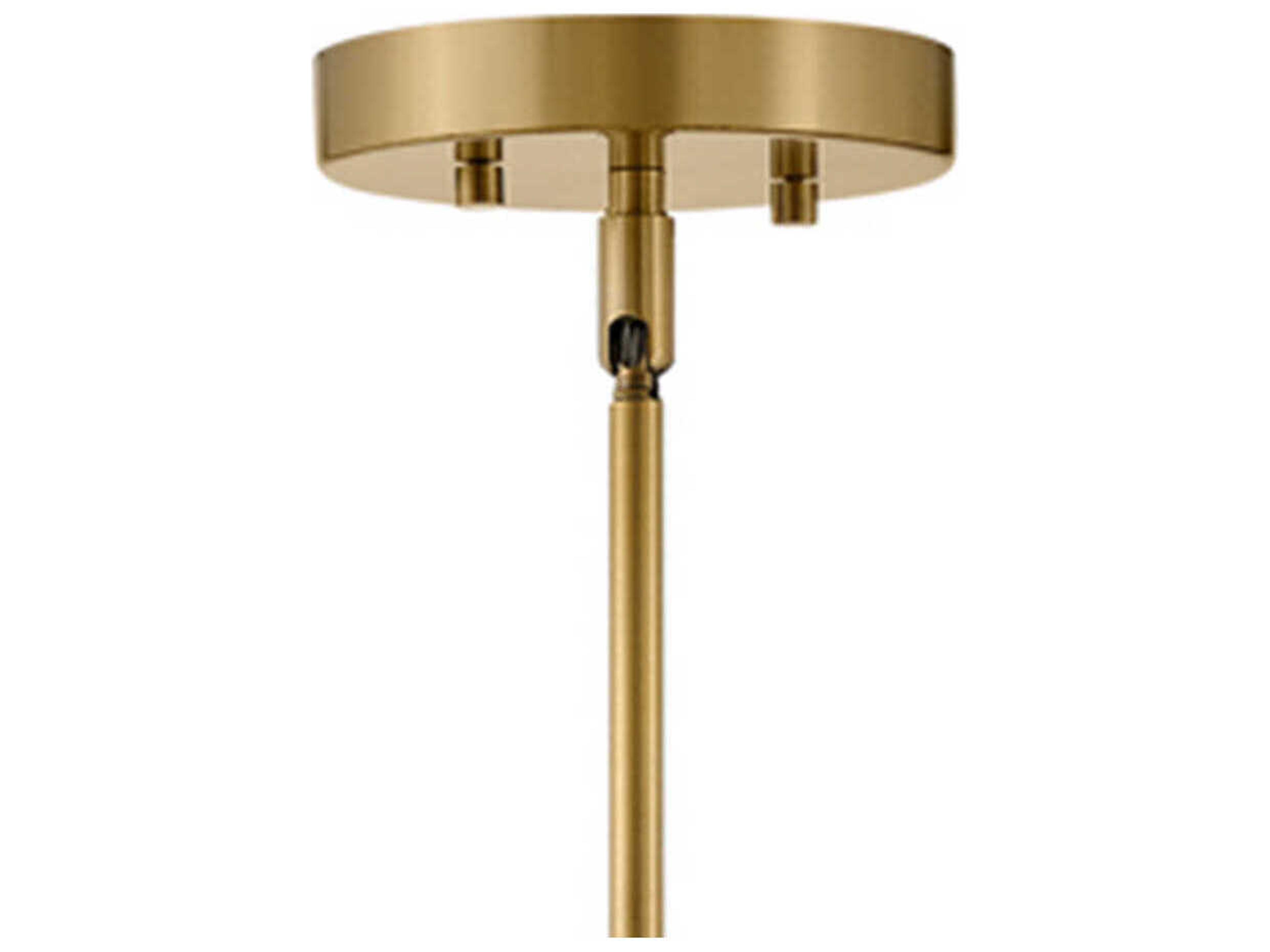 Lark Living Tori 1-Light Lacquered Brass Mini Pendant