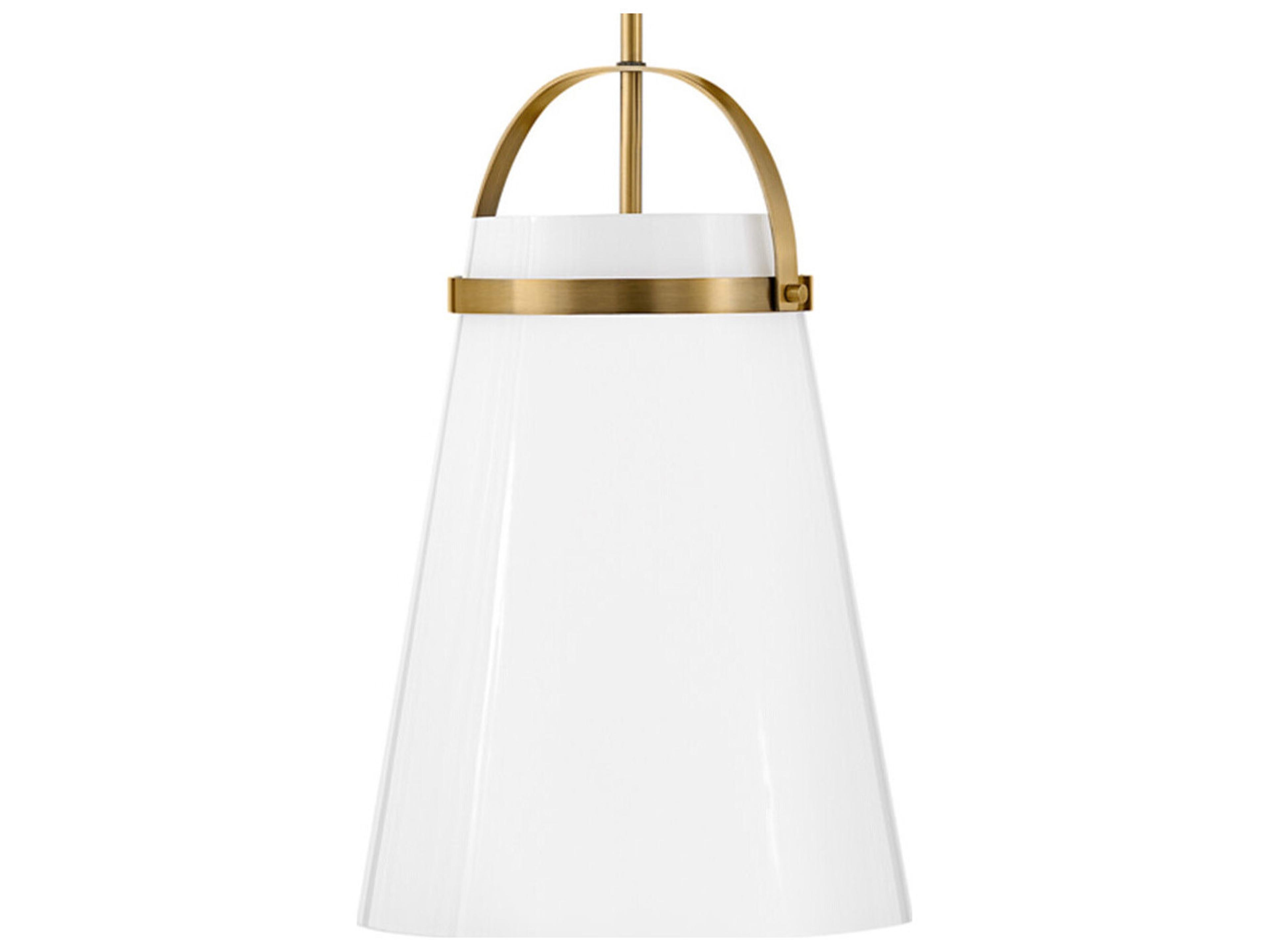 Lark Living Tori 1-Light Lacquered Brass Mini Pendant