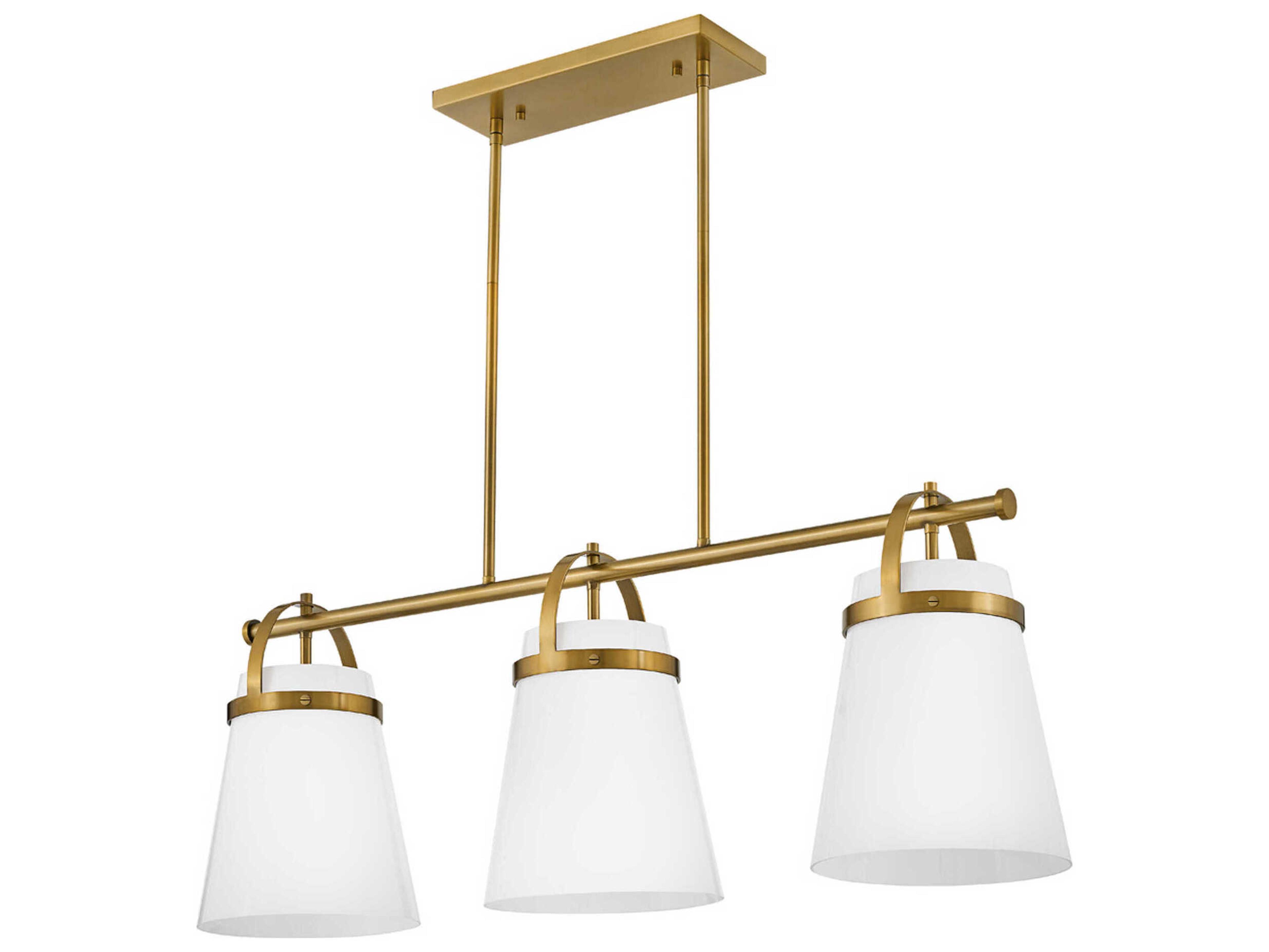 Lark Living Tori 1-Light Lacquered Brass Island Pendant