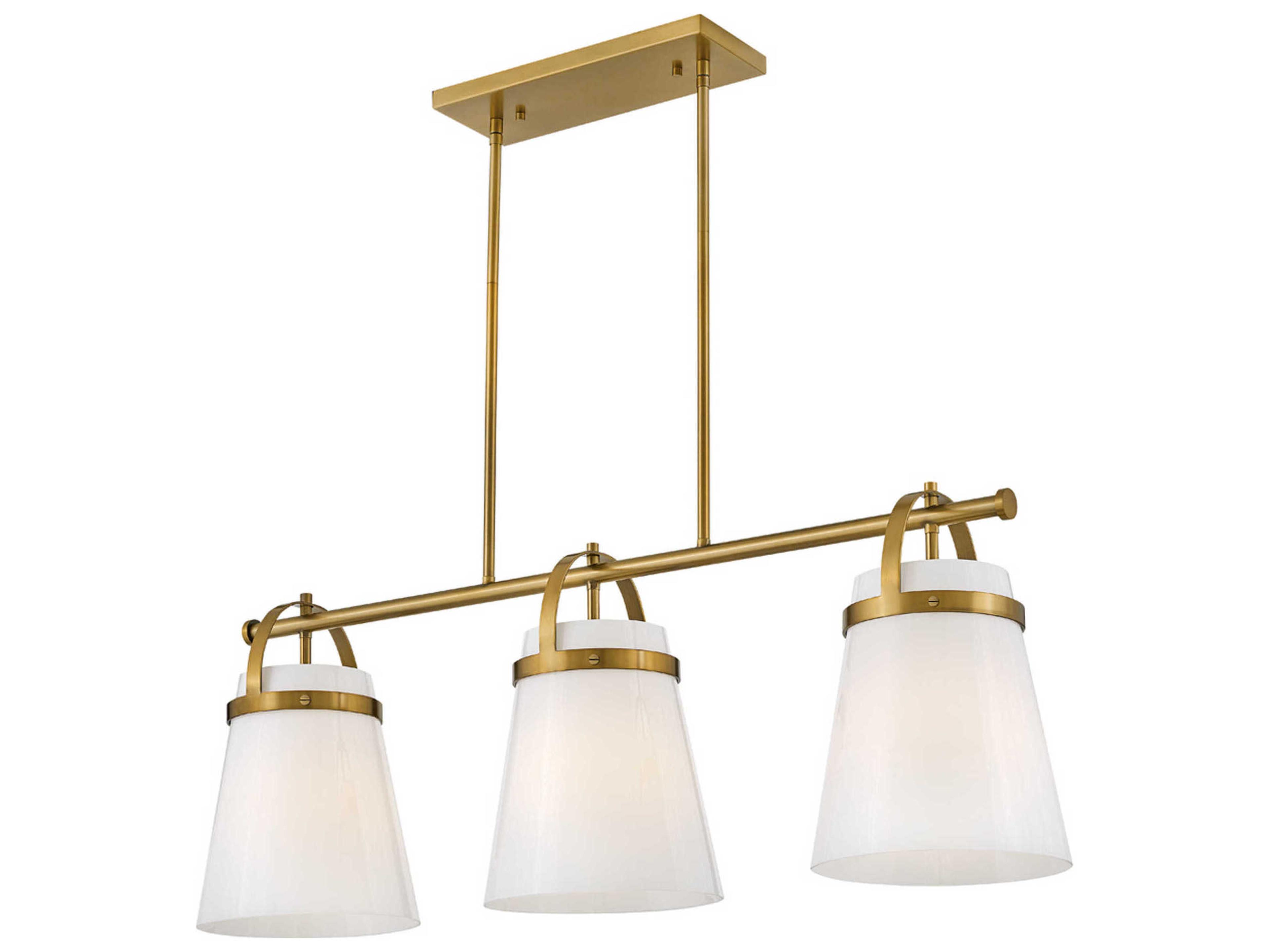 Lark Living Tori 1-Light Lacquered Brass Island Pendant