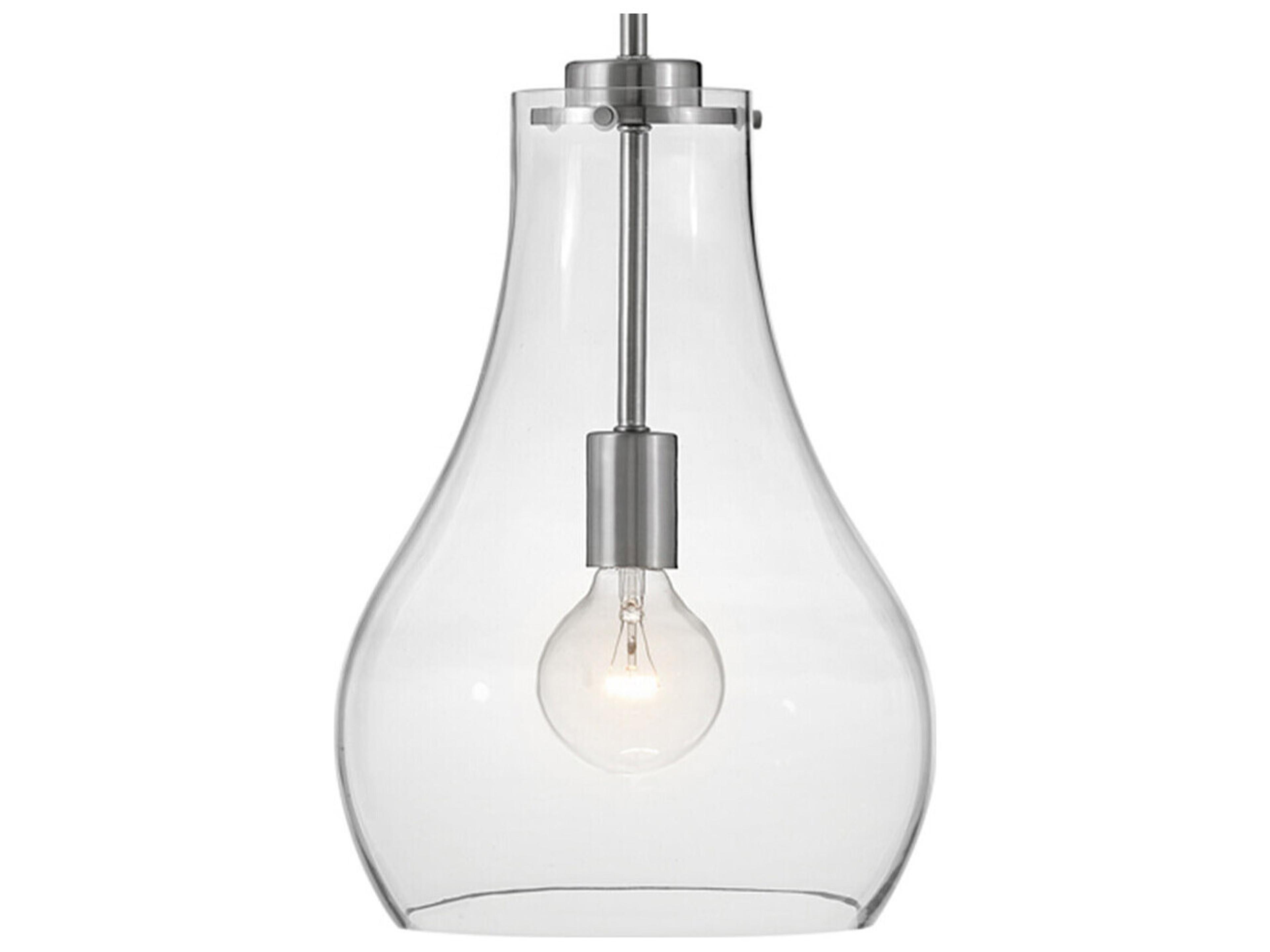 Lark Living Frankie 1-Light Brushed Nickel Mini Pendant