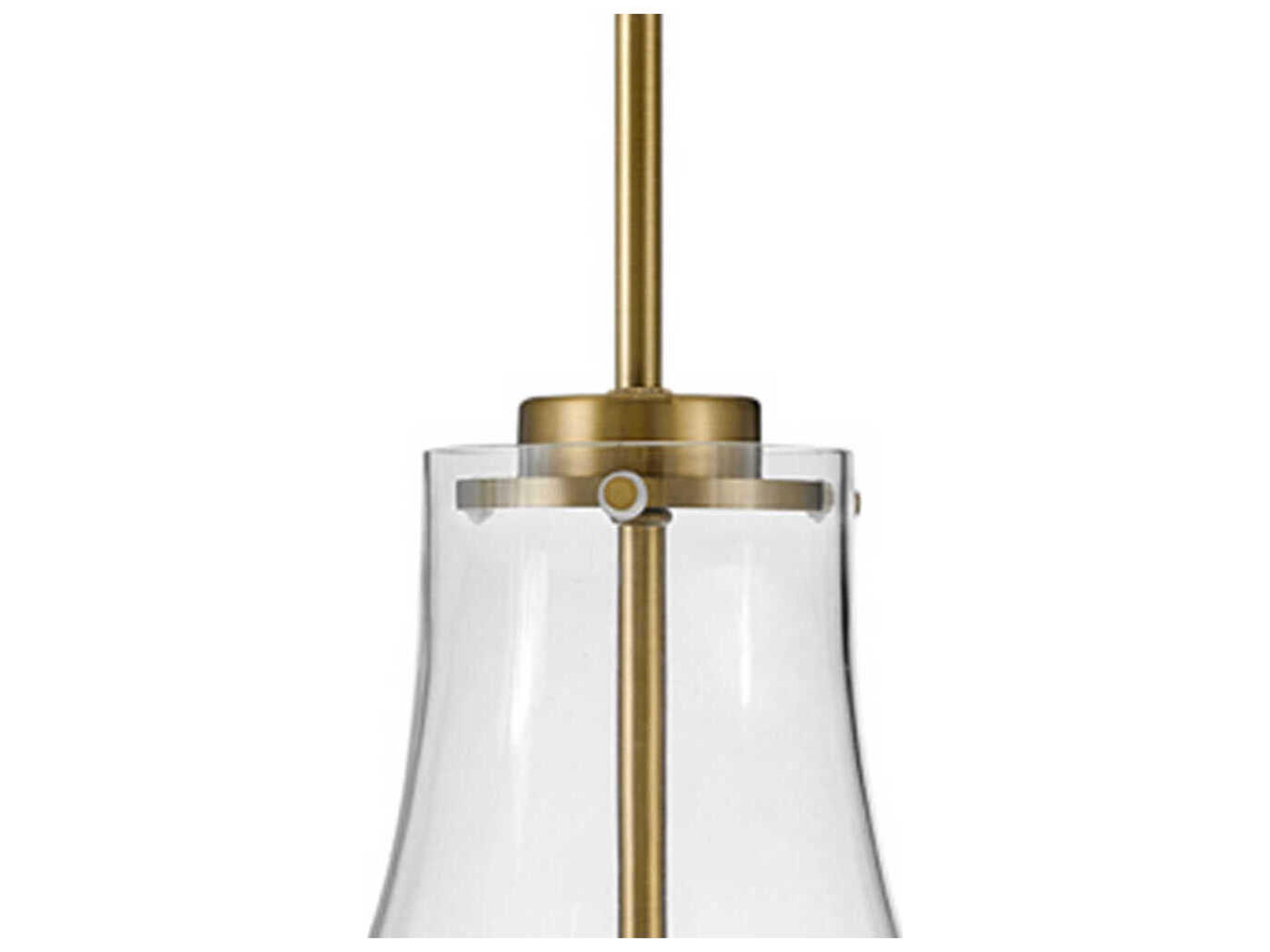 Lark Living Frankie 1-Light Lacquered Brass Mini Pendant