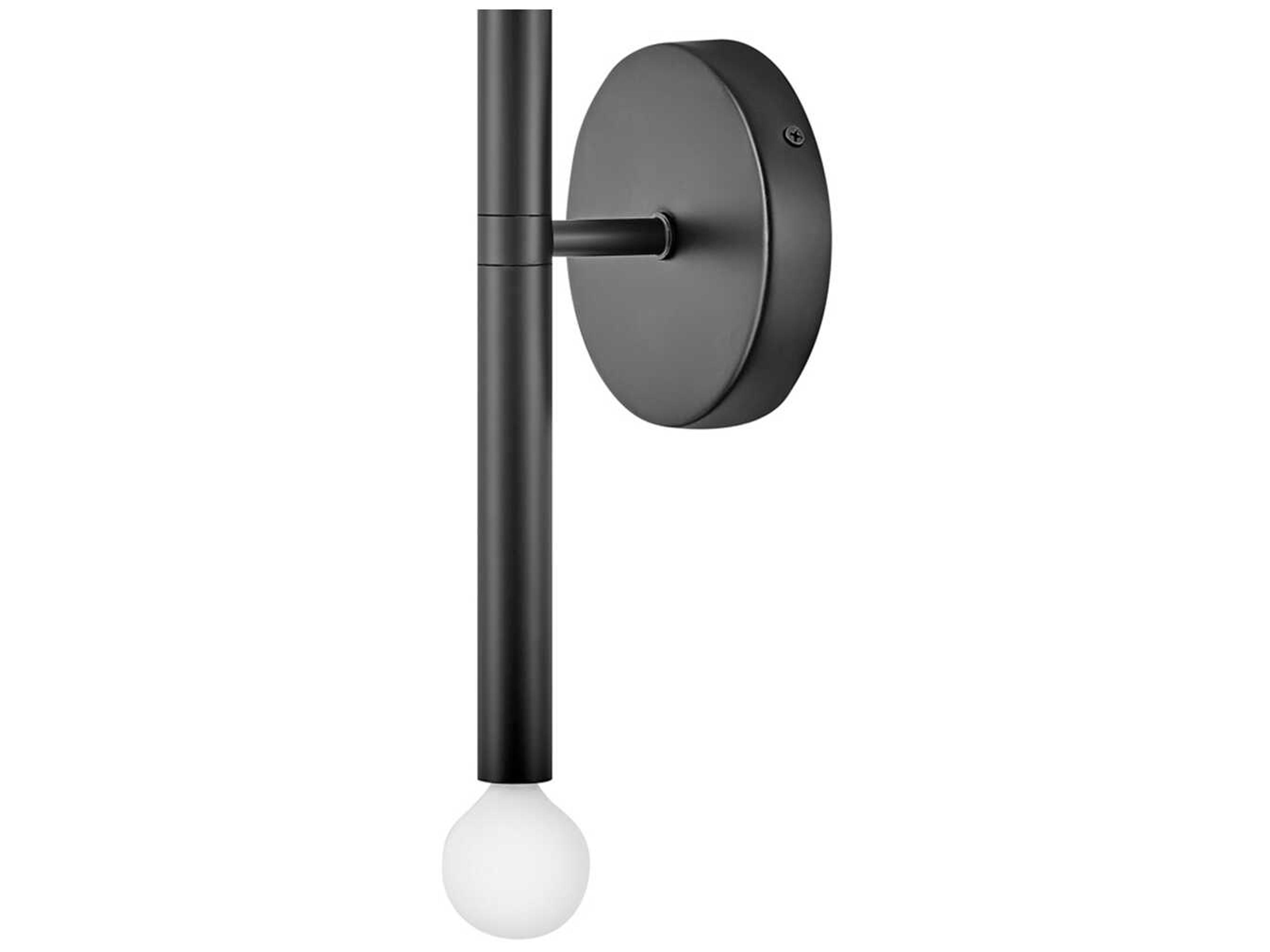 Lark Living Millie 2-Light Black Wall Sconce