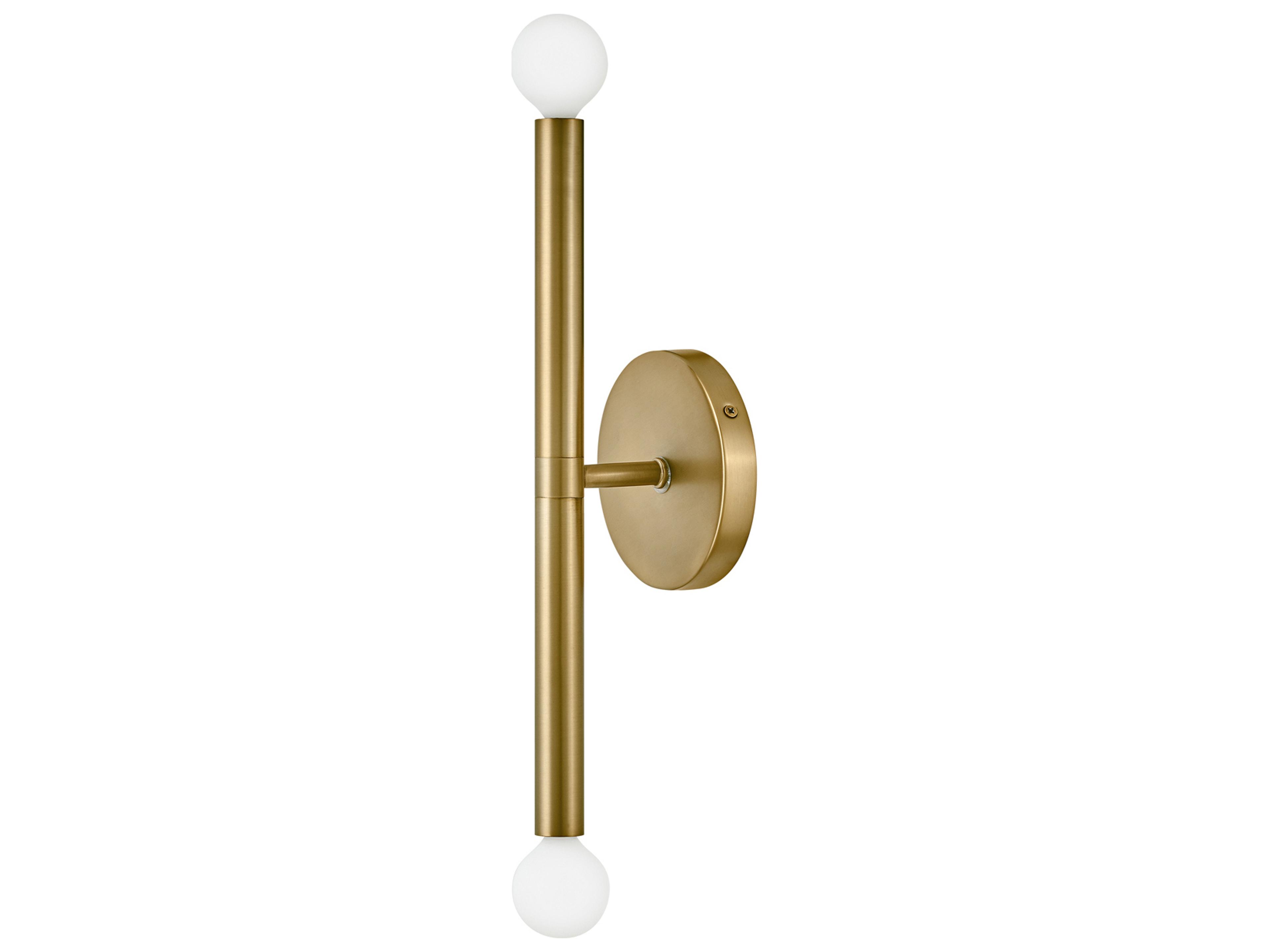 Lark Living Millie 2-Light Lacquered Brass Wall Sconce