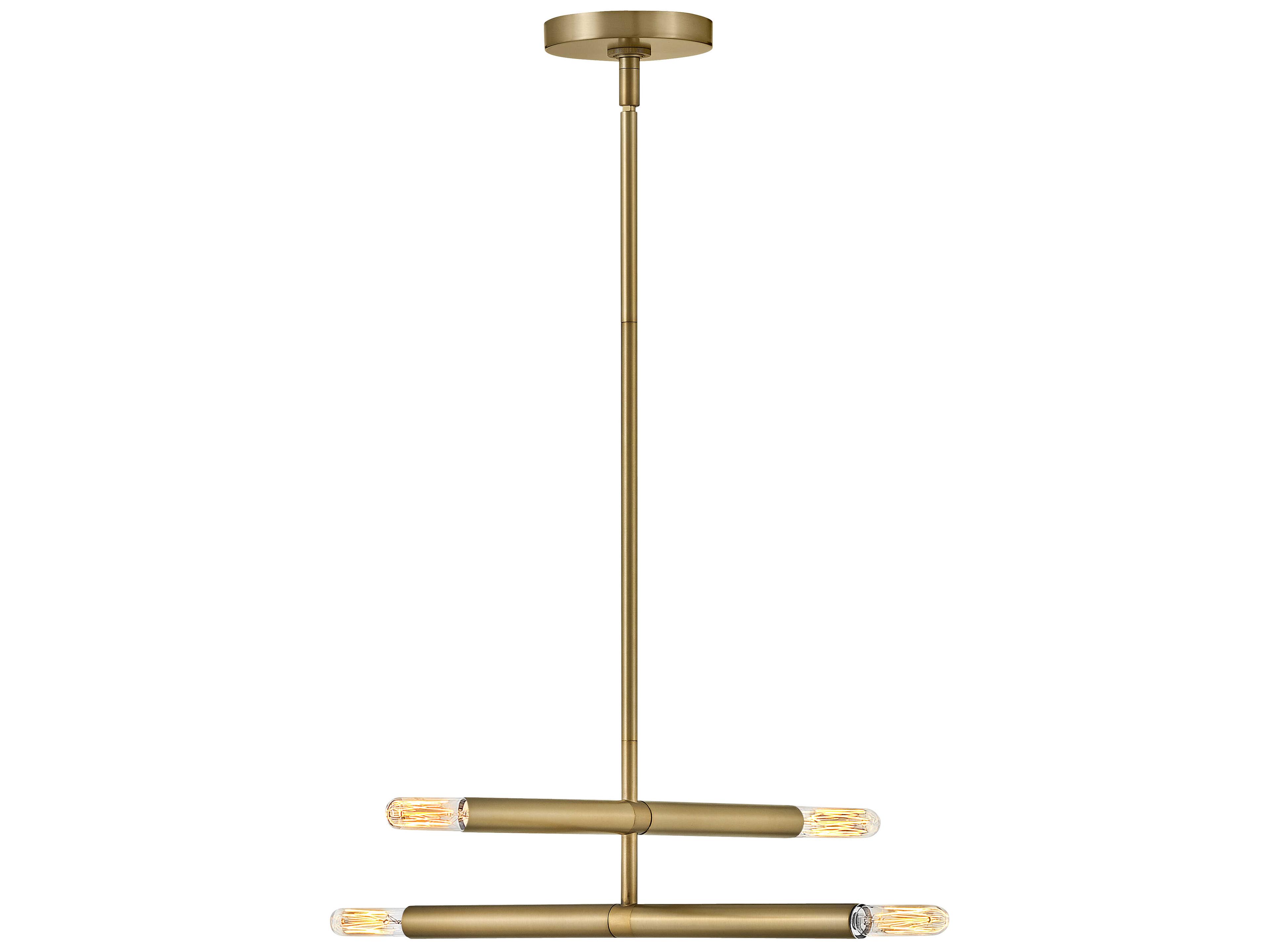 Lark Living Millie 4-Light Lacquered Brass Pendant