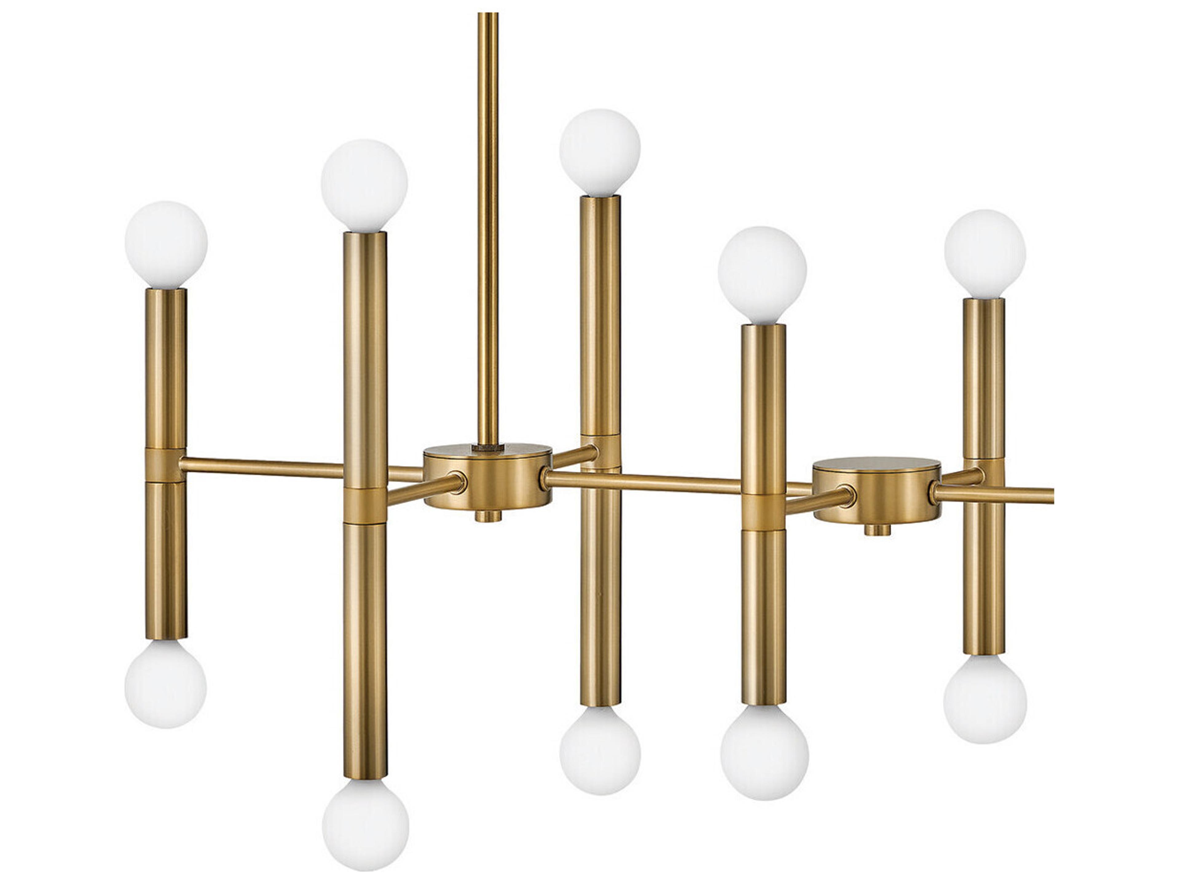 Lark Living Millie 16-Light6-Light Lacquered Brass Linear Island Pendant