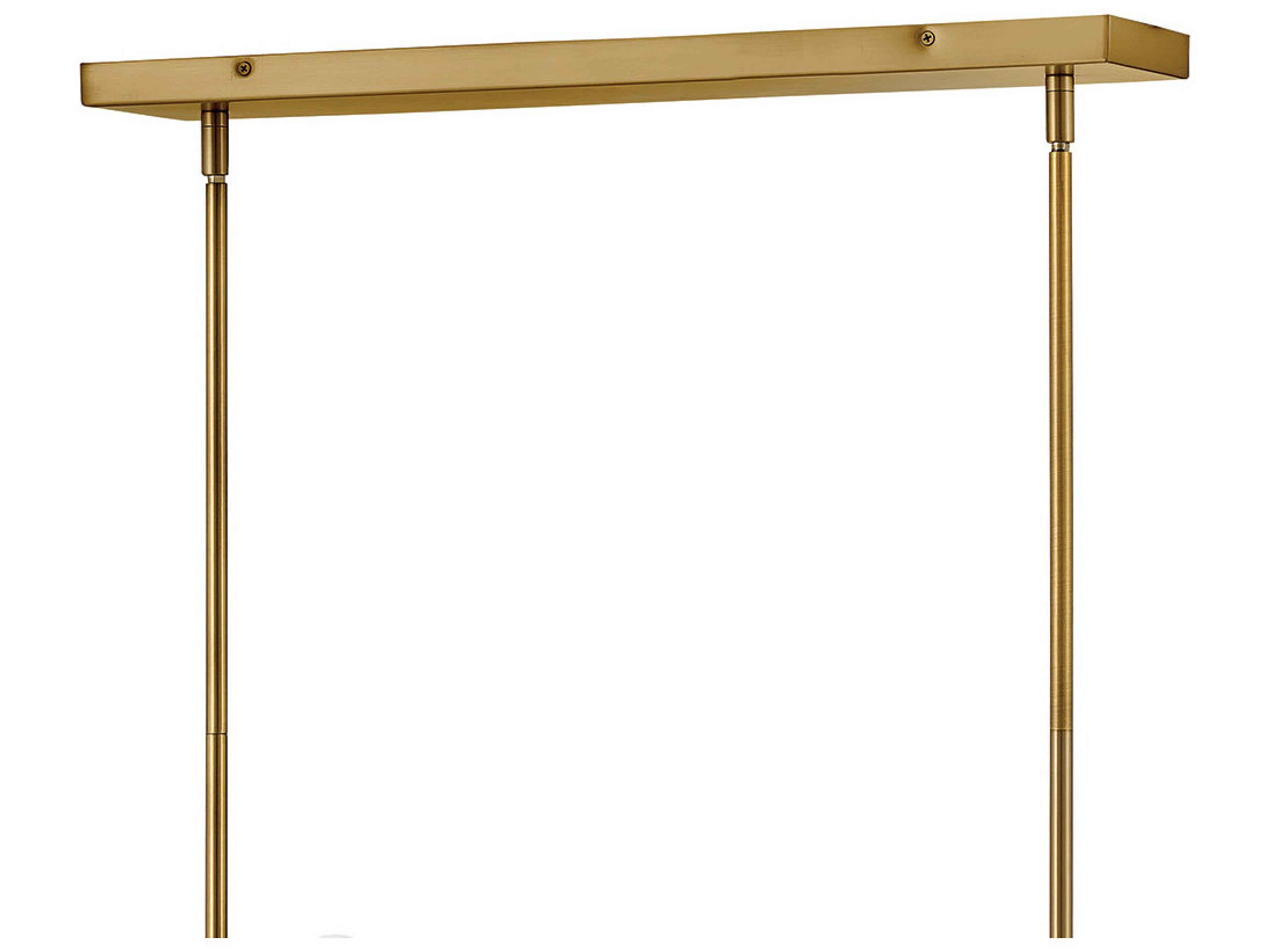 Lark Living Millie 16-Light6-Light Lacquered Brass Linear Island Pendant