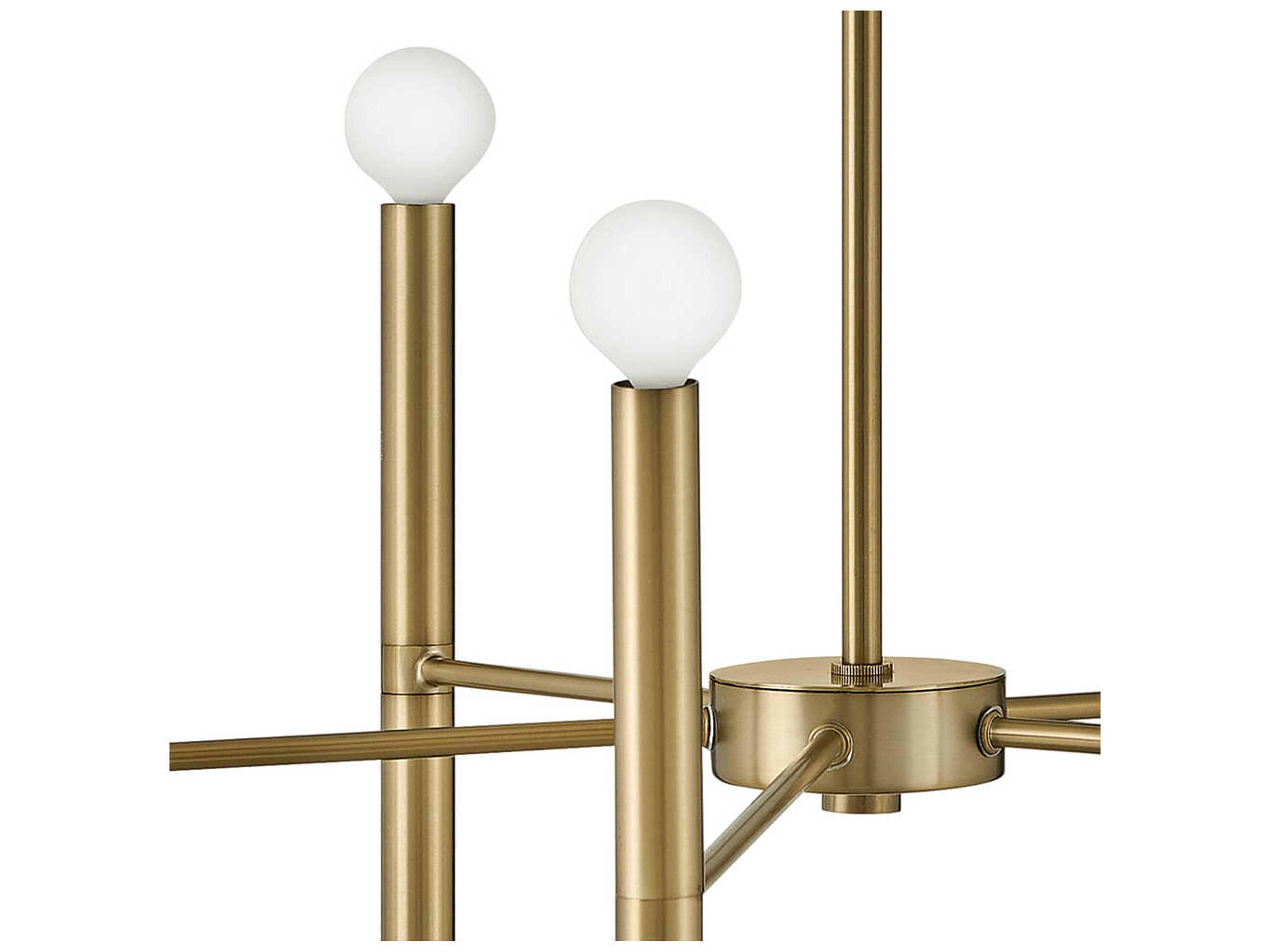 Lark Living Millie 10-Light Lacquered Brass Chandelier