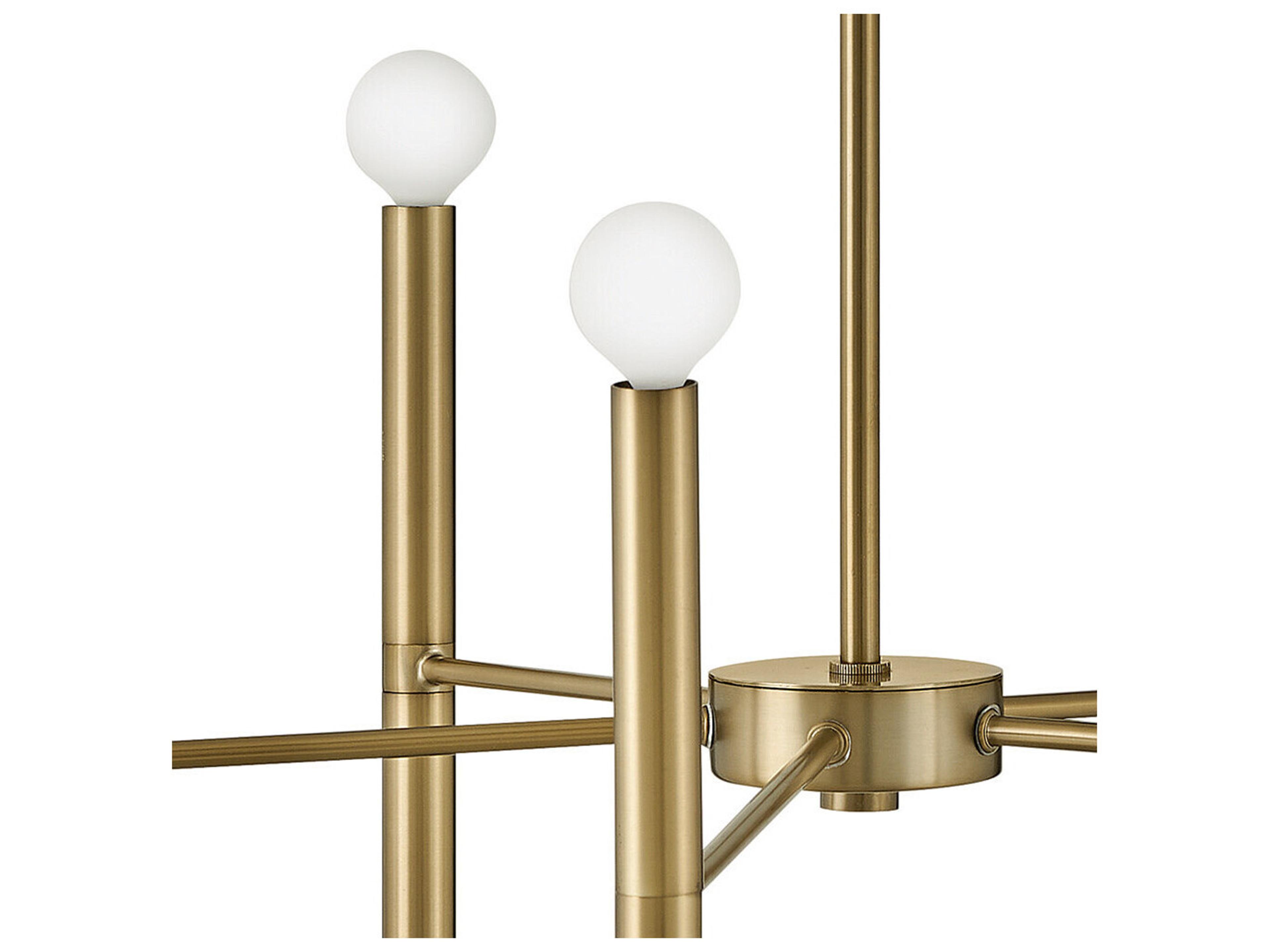 Lark Living Millie 10-Light Lacquered Brass Chandelier