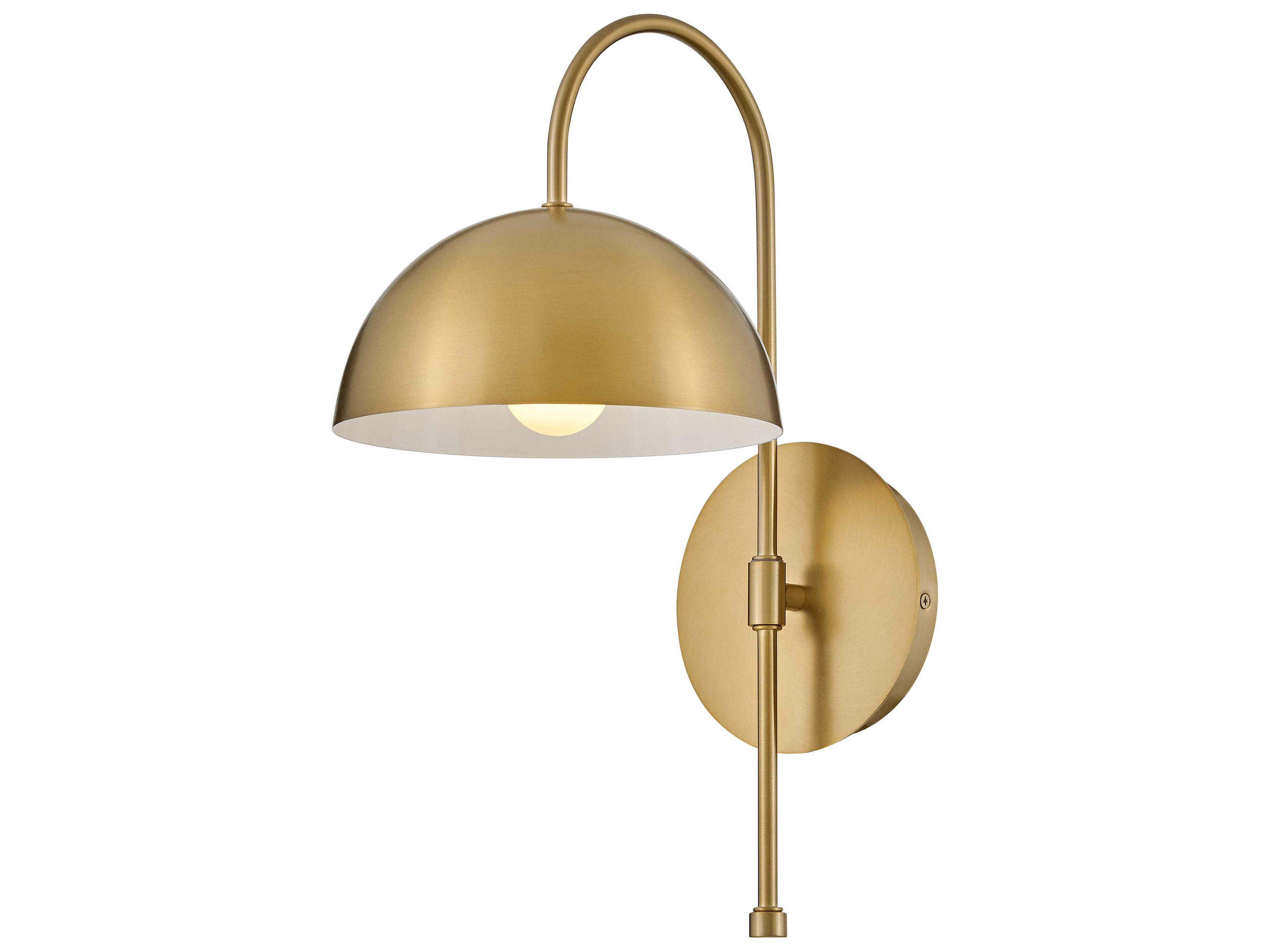 Lark Living Lou 1-Light Lacquered Brass Wall Sconce
