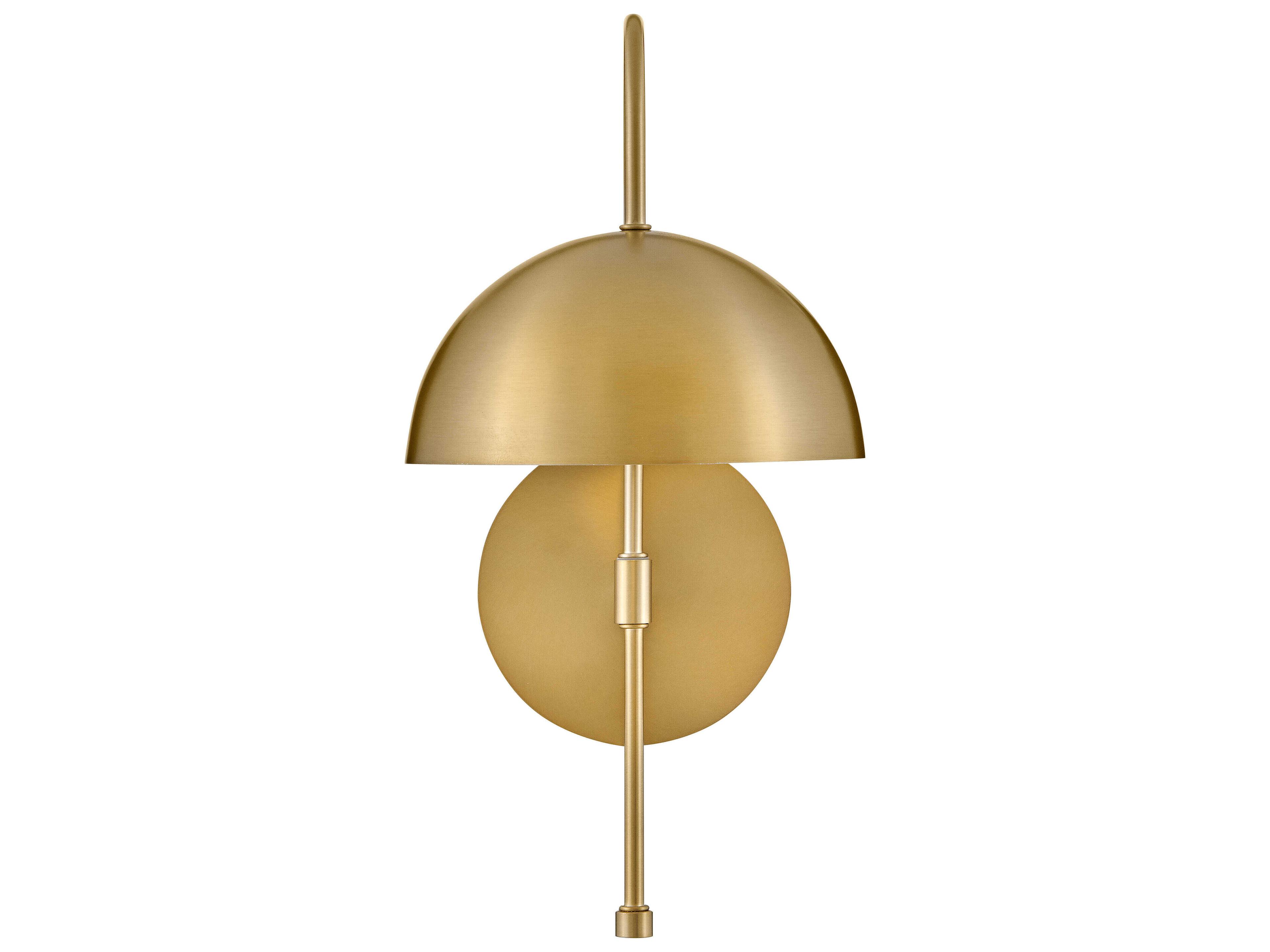 Lark Living Lou 1-Light Lacquered Brass Wall Sconce