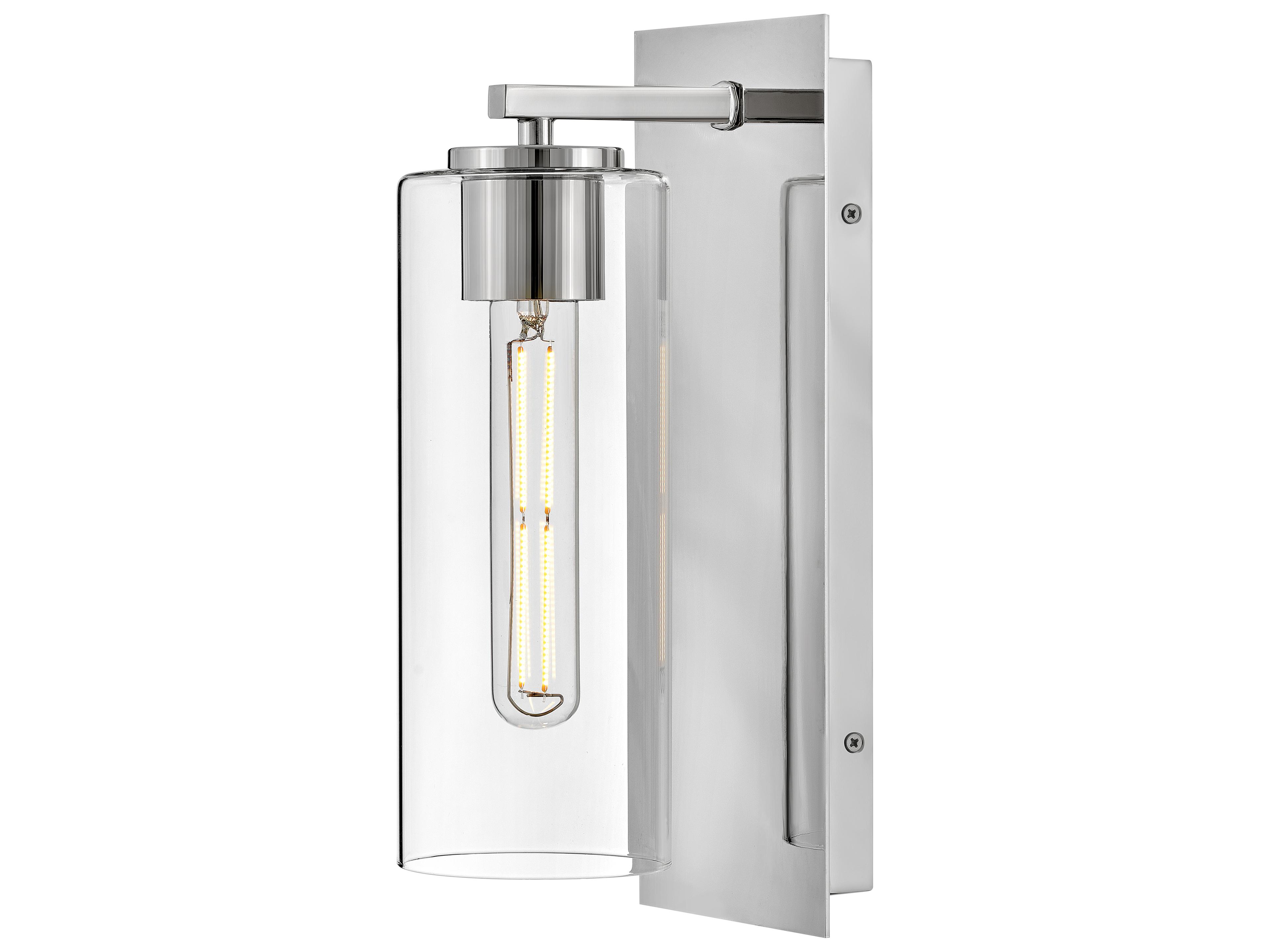 Lane 1-Light Polished Nickel Wall Sconce