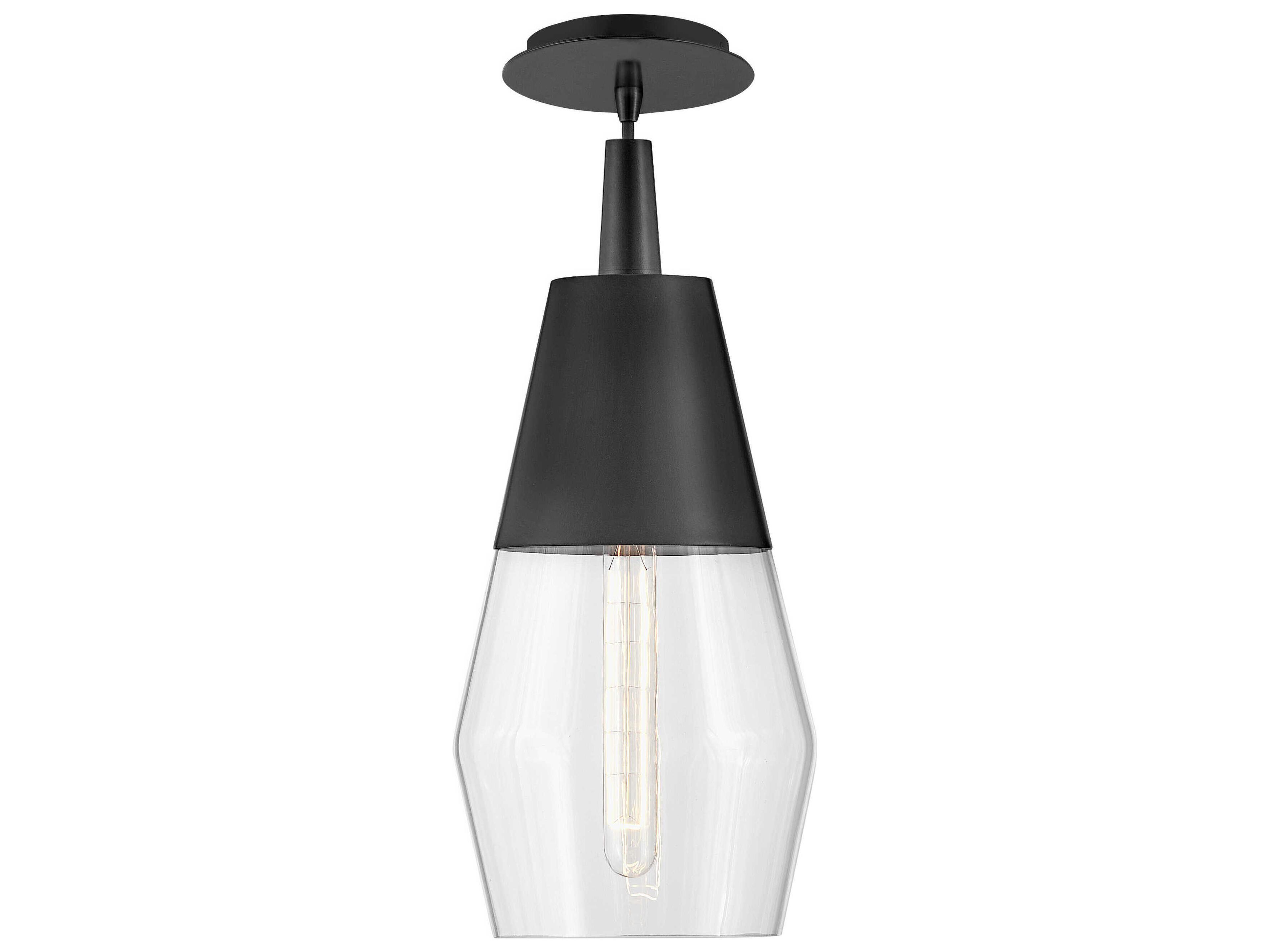 Lark Living Livie 1-Light Black Mini Pendant