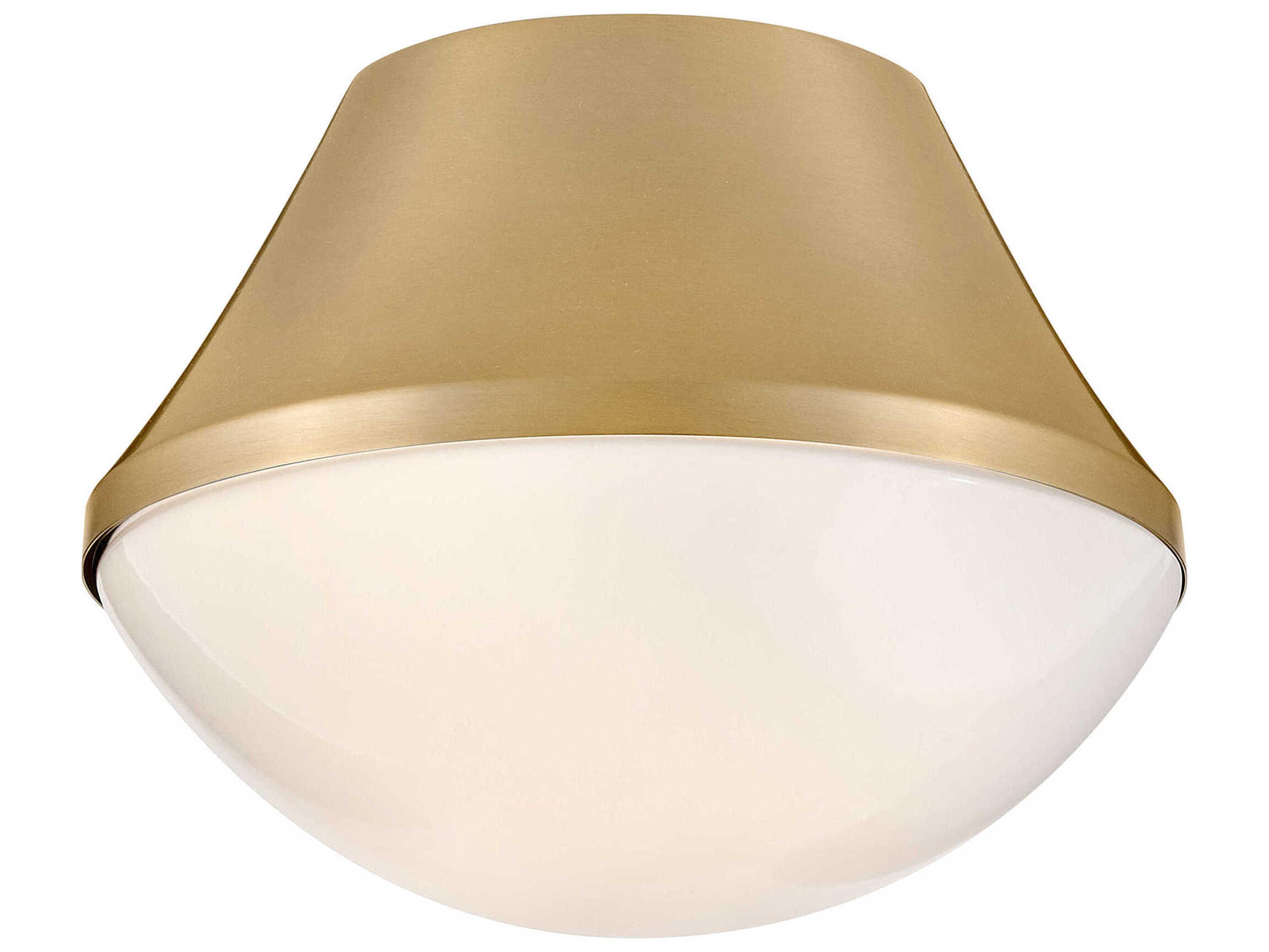 Lark Living Haddie 1-Light Lacquered Brass Flush Mount