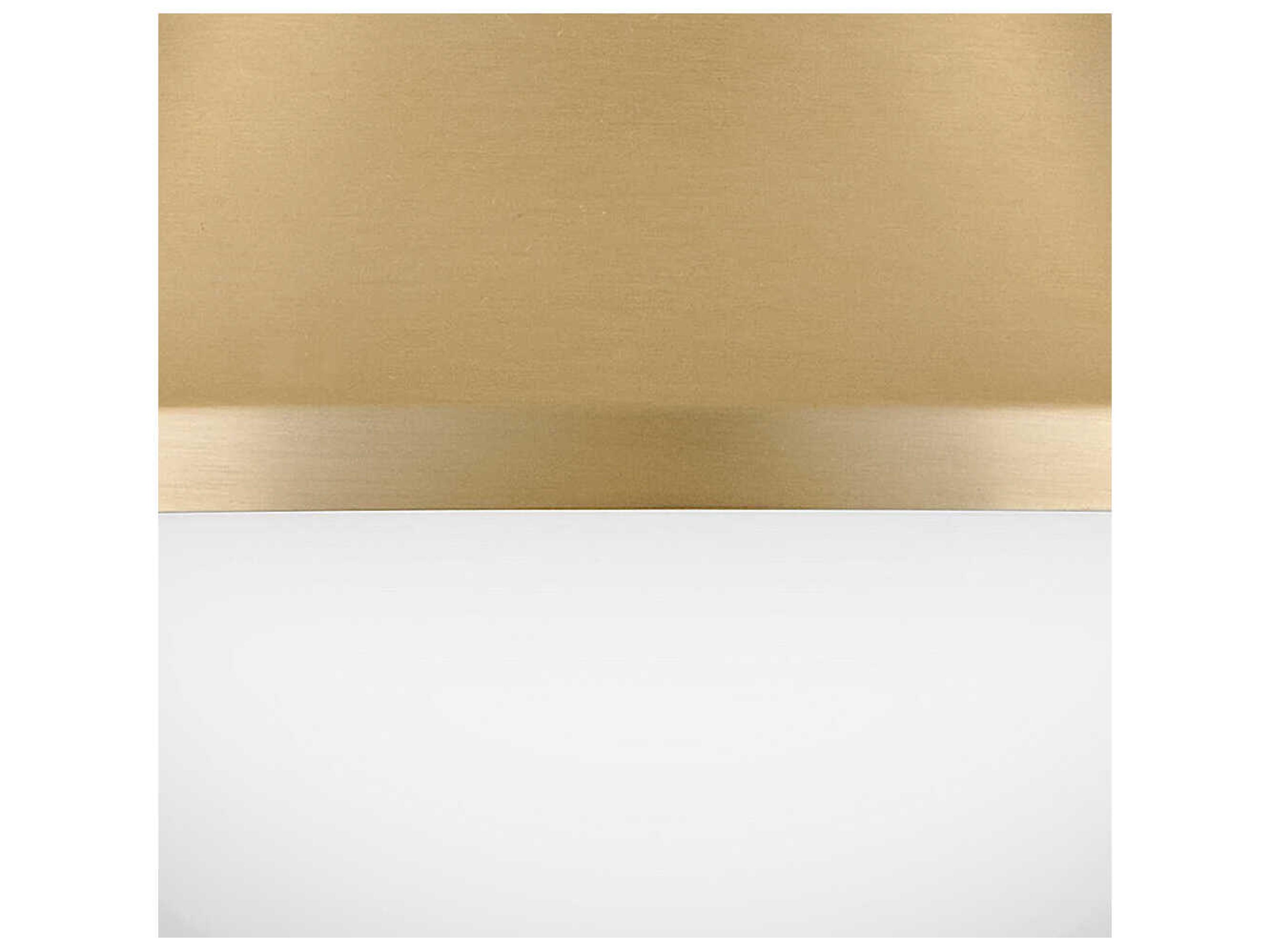 Lark Living Haddie 1-Light Lacquered Brass Flush Mount