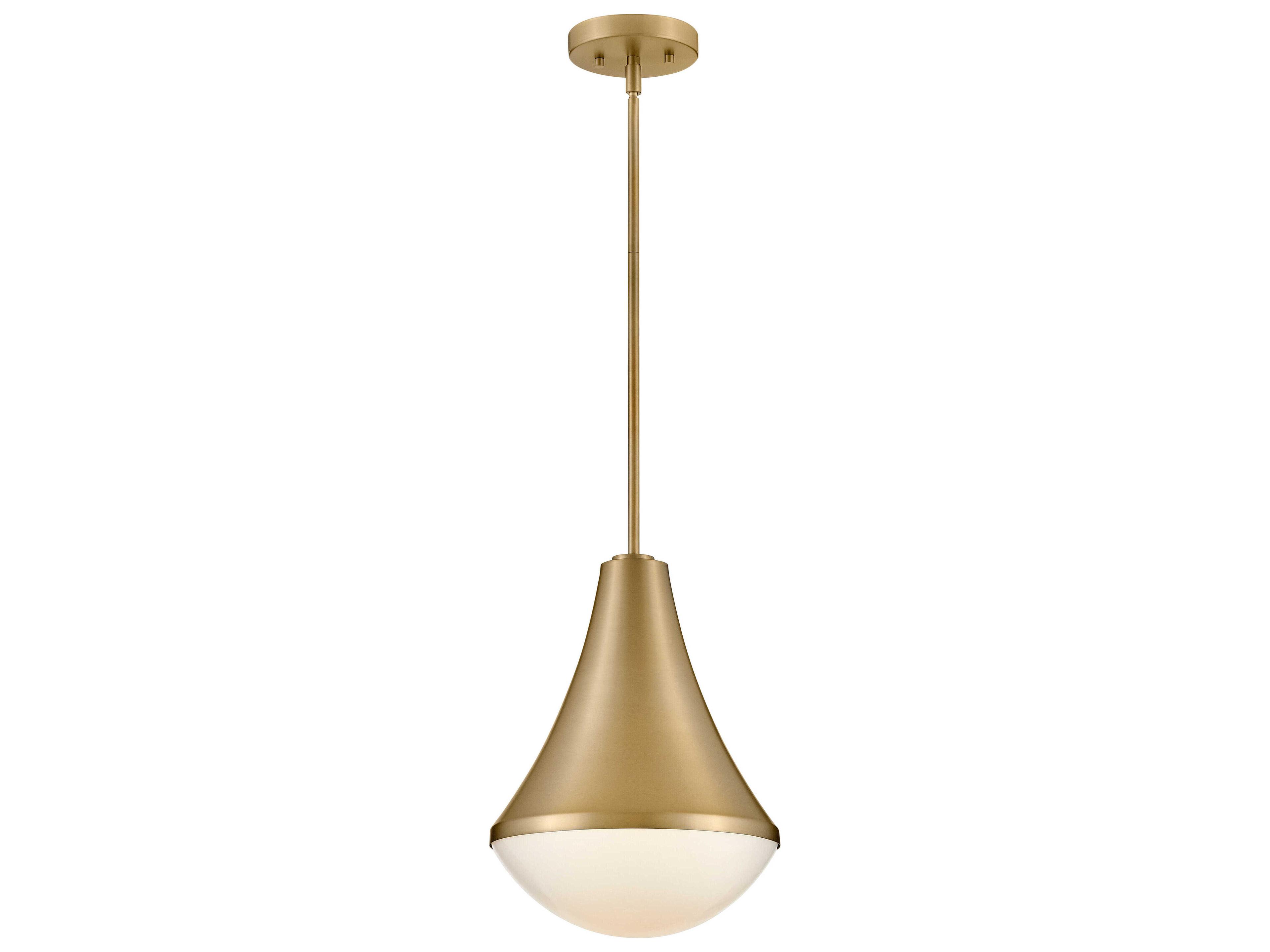 Lark Living Haddie 1-Light Lacquered Brass Mini Pendant