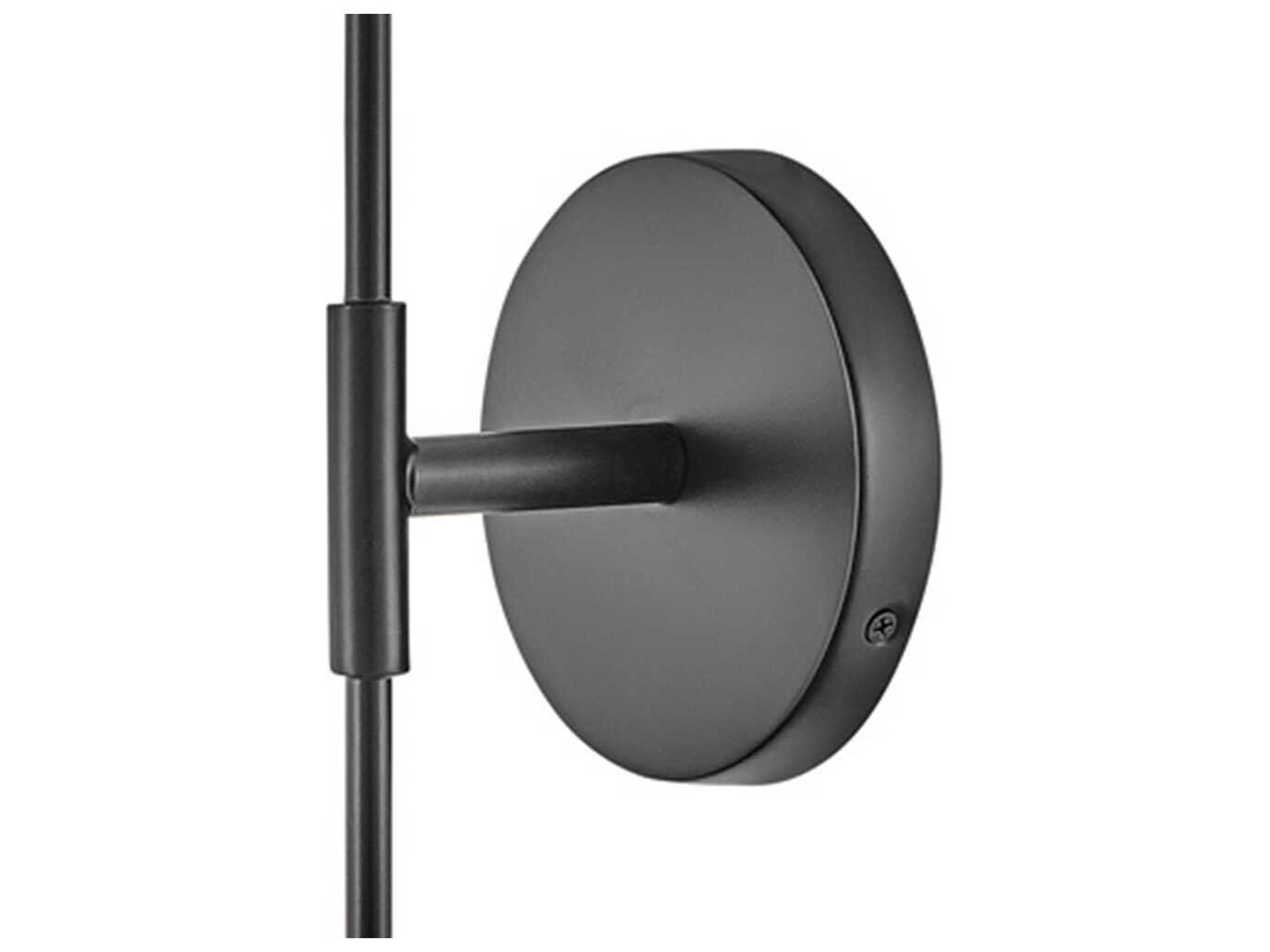 Lark Living Kline 1-Light Black Wall Sconce