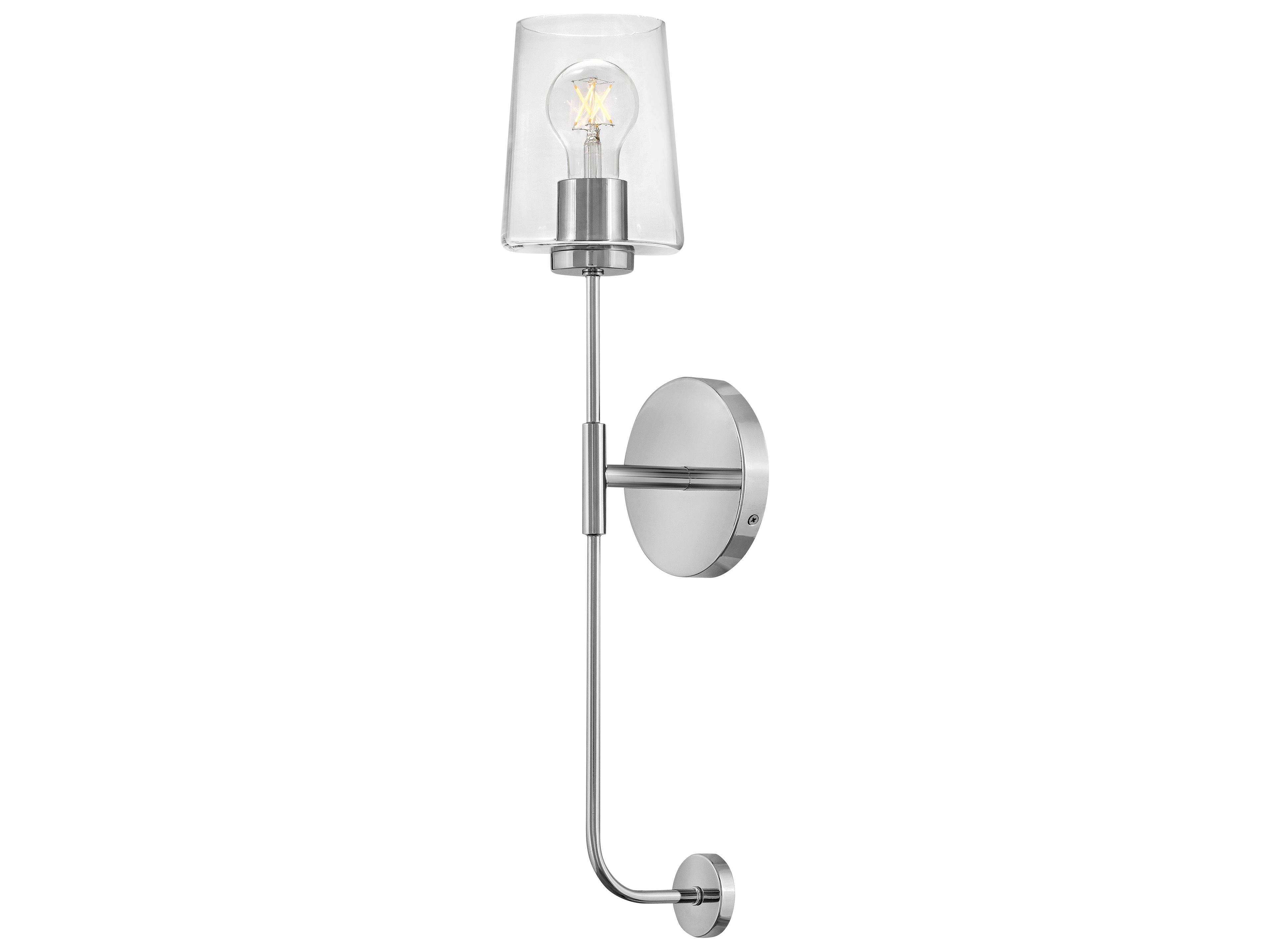 Kline 1-Light Chrome Wall Sconce