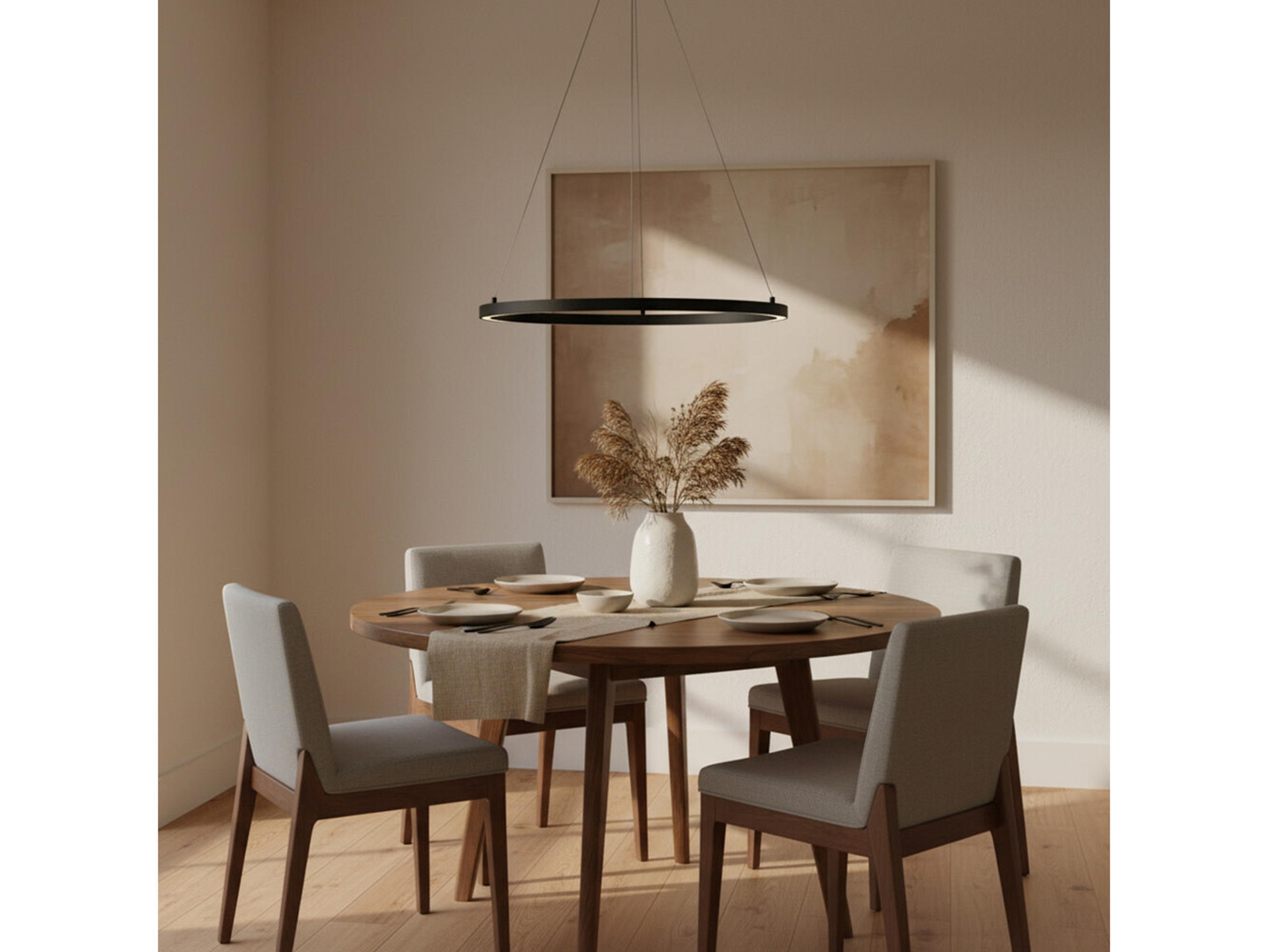 Lark Living Kenna Black Round Pendant