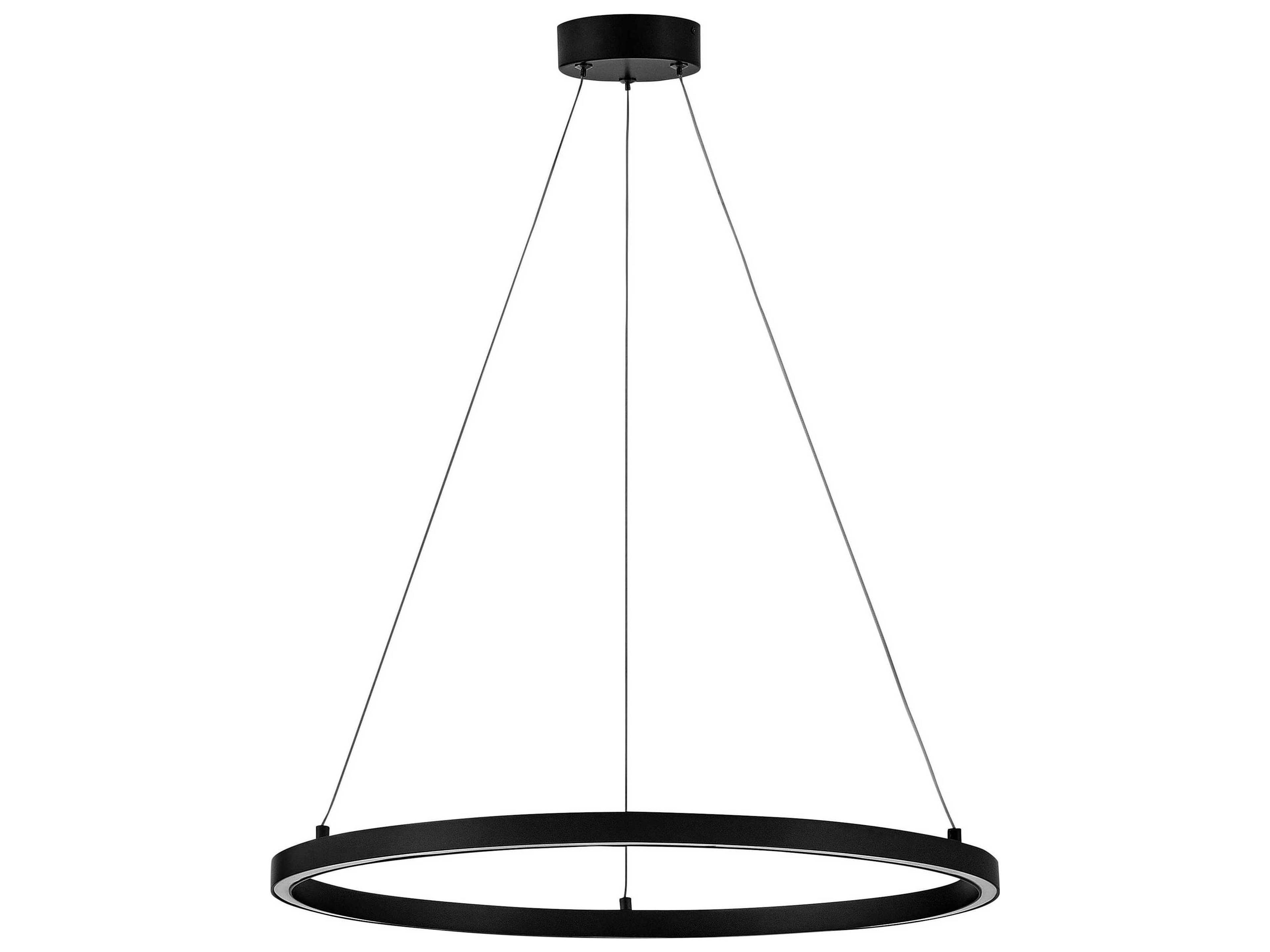 Lark Living Kenna Black Round Pendant