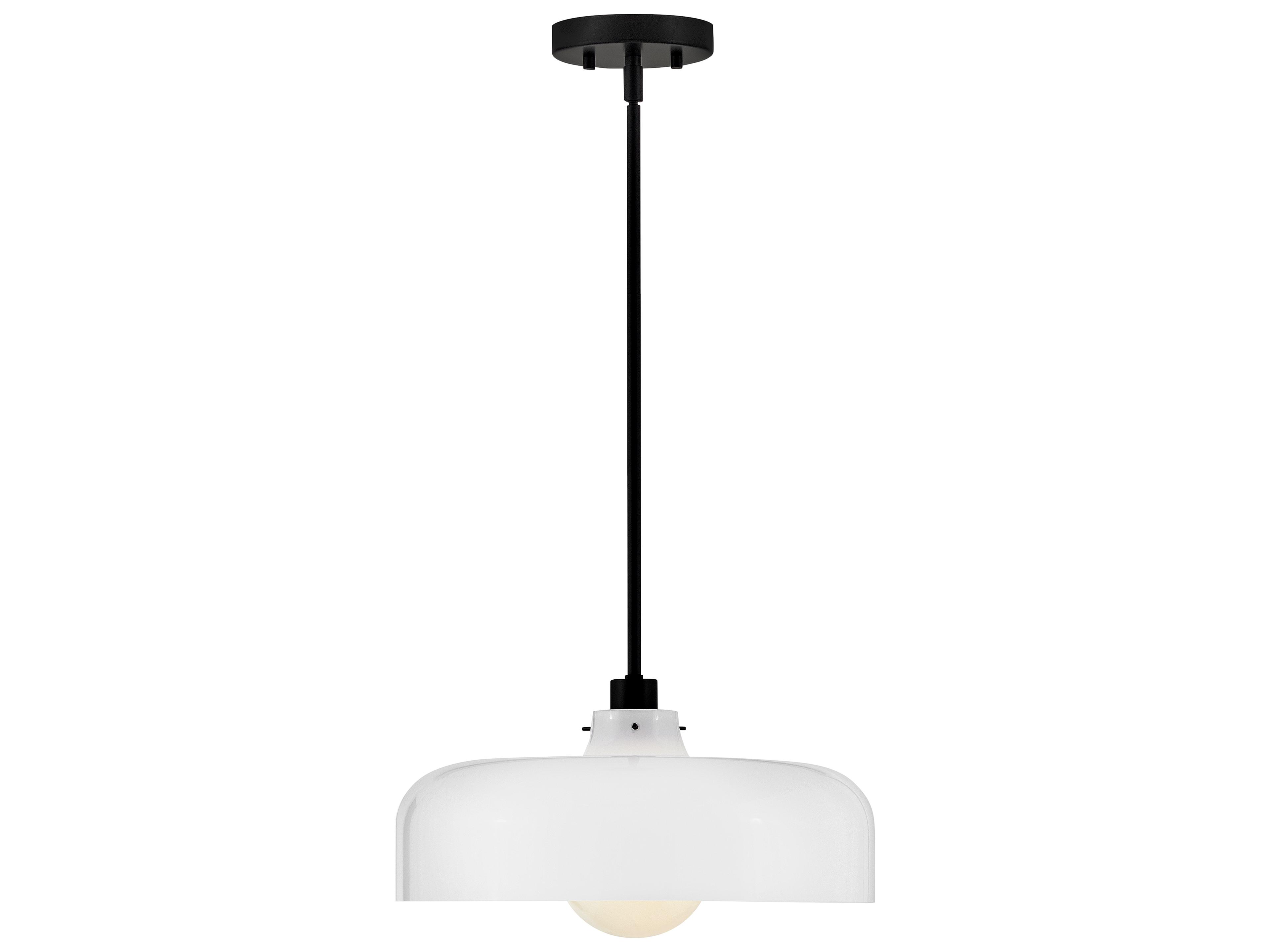 Maisie 1-Light Black Pendant