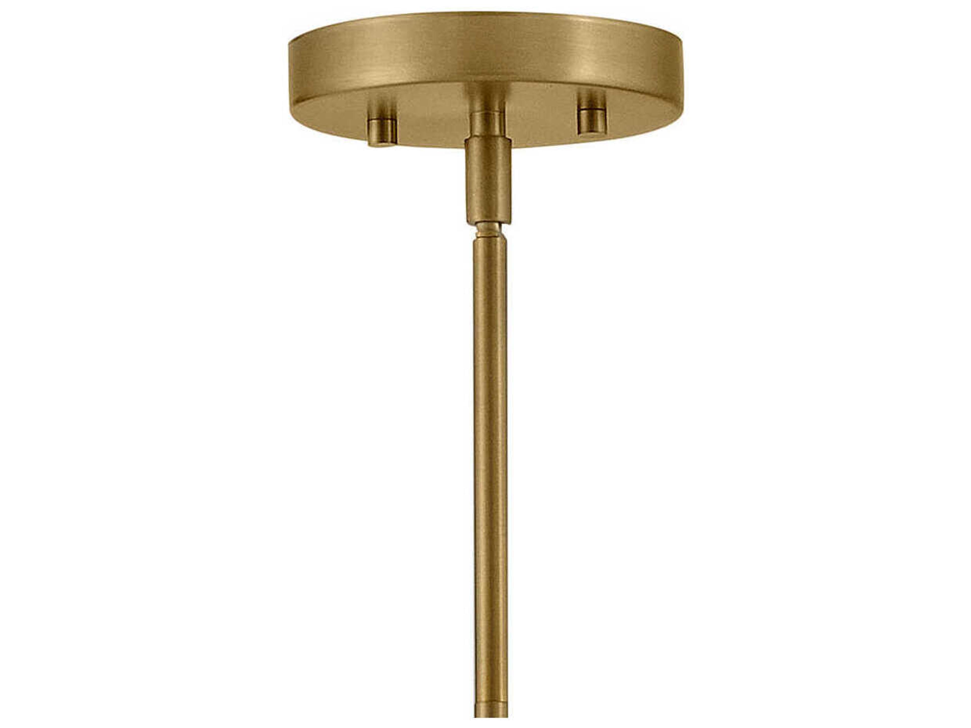 Lark Living Maisie 1-Light Lacquered Brass Pendant