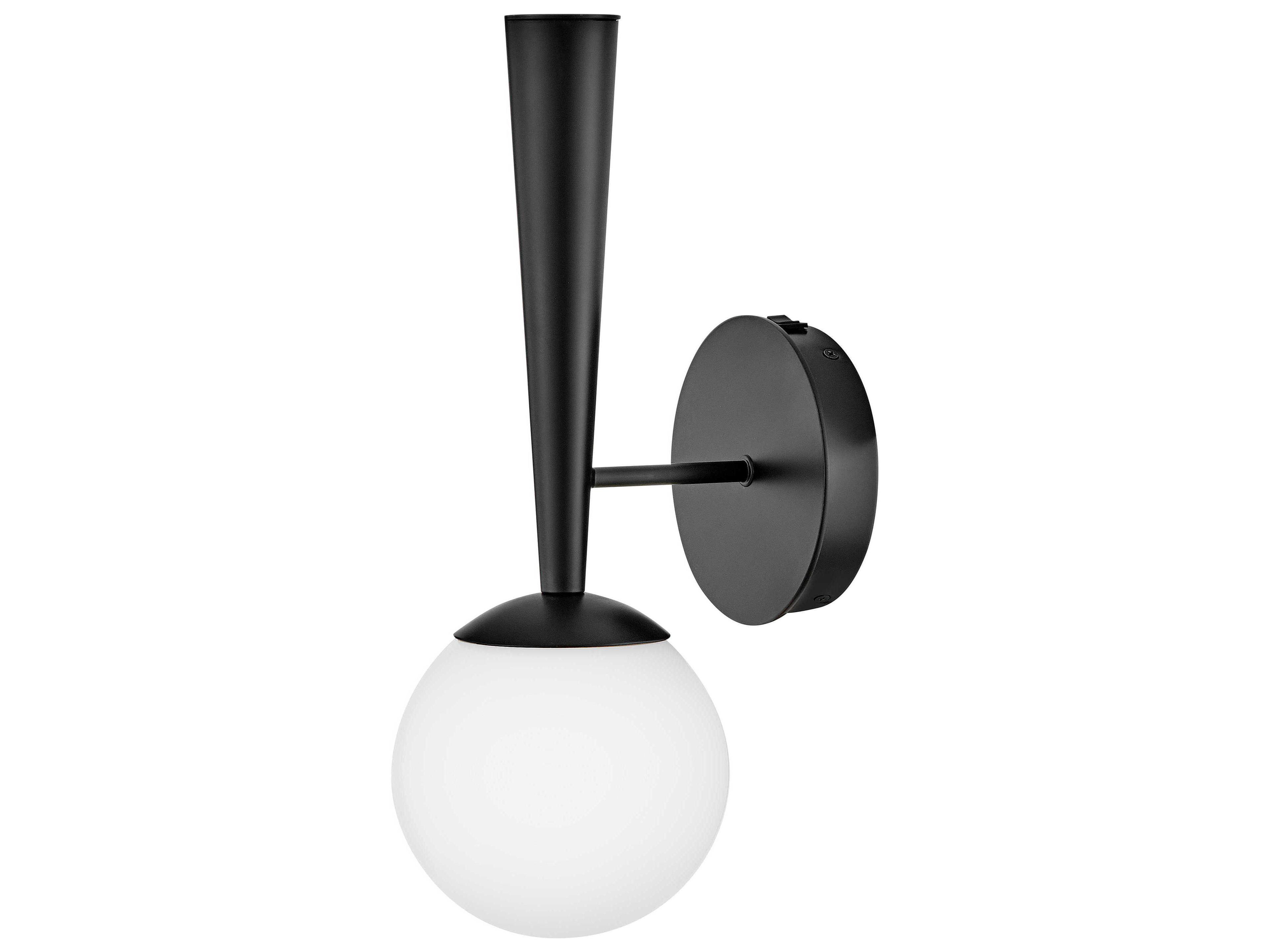 Lark Living Izzy 1-Light Black Wall Sconce