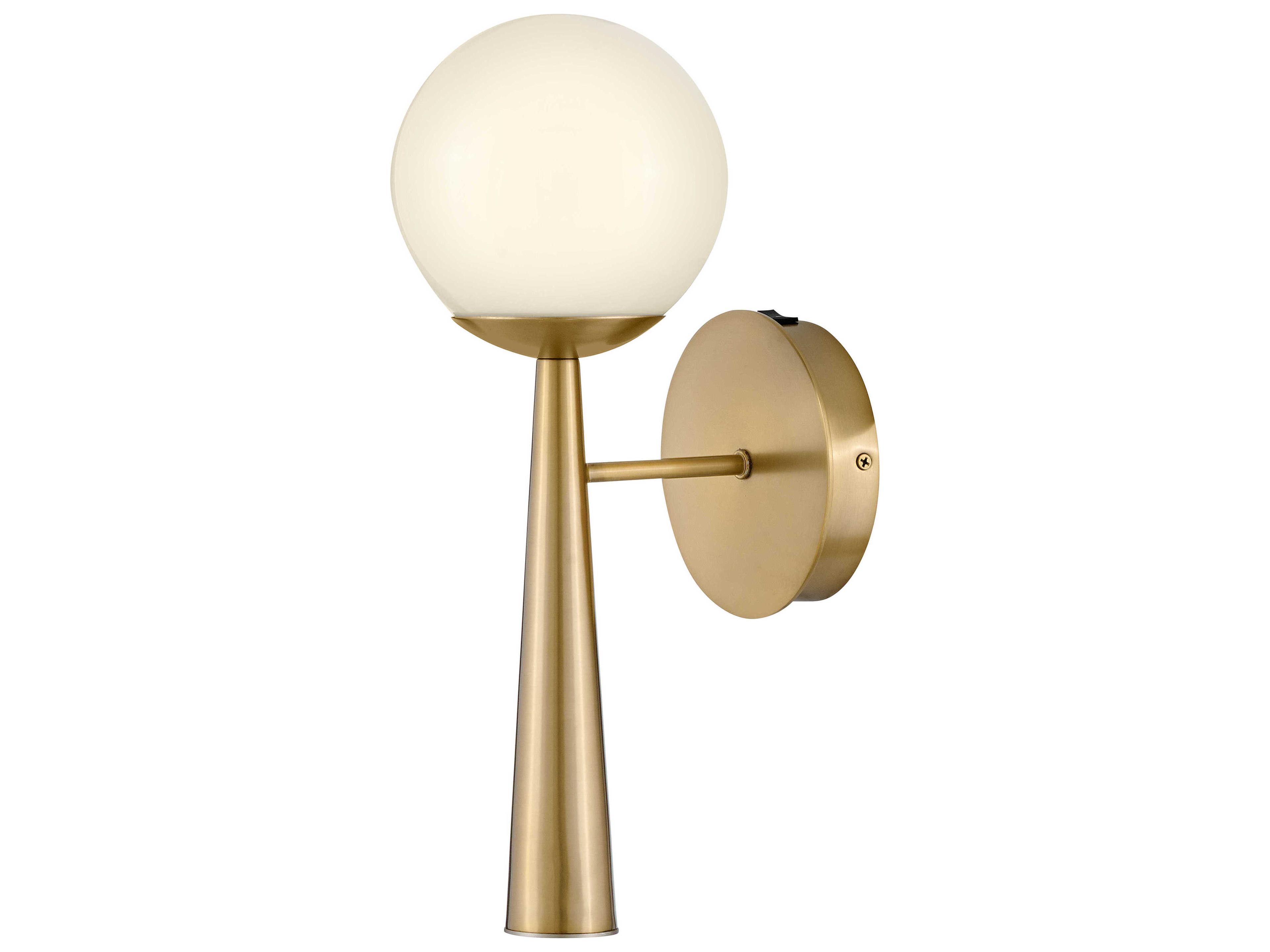 Lark Living Izzy 1-Light Lacquered Brass Wall Sconce