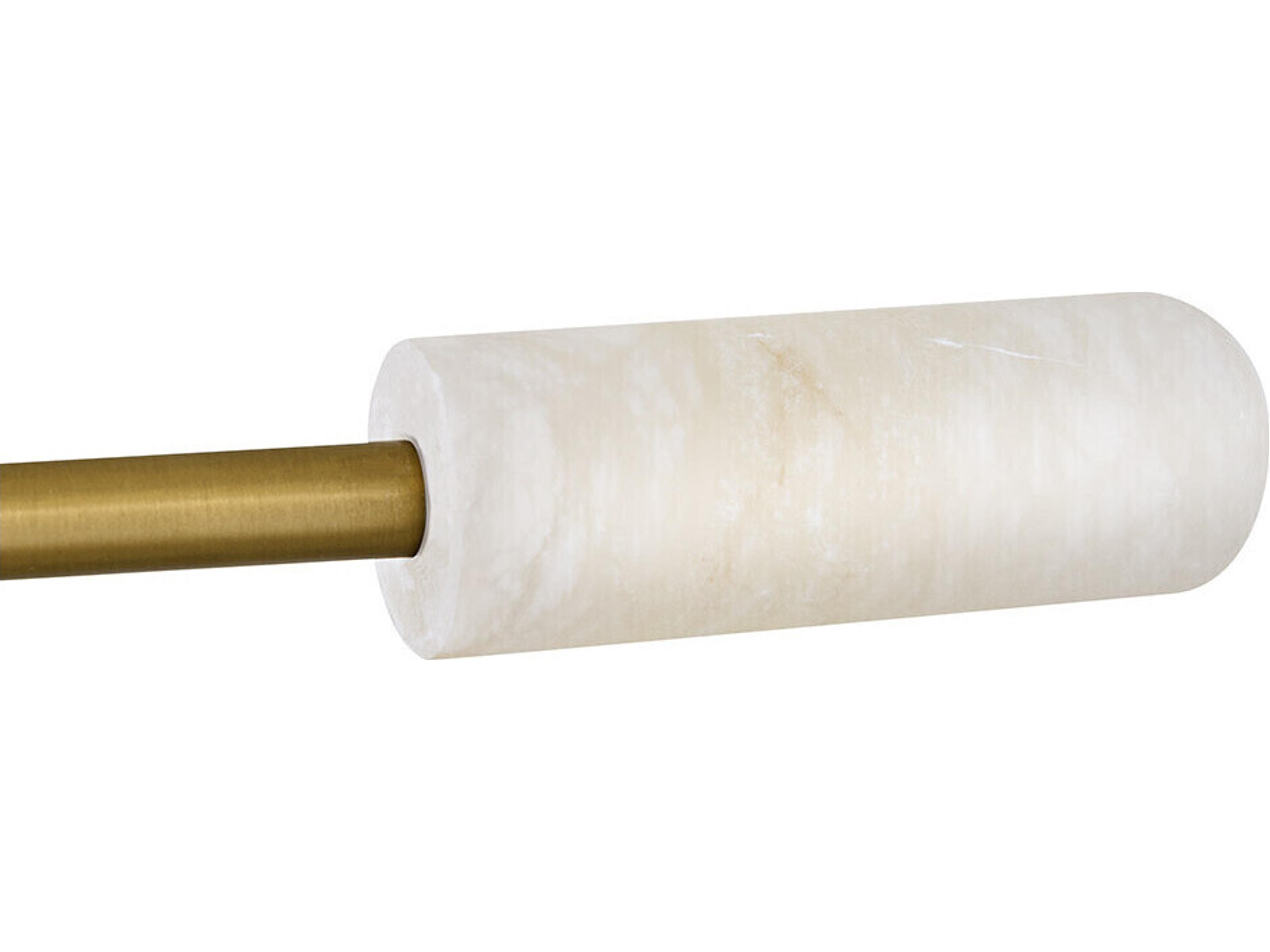 Lark Living Maude 2-Light Lacquered Brass Globe Chandelier