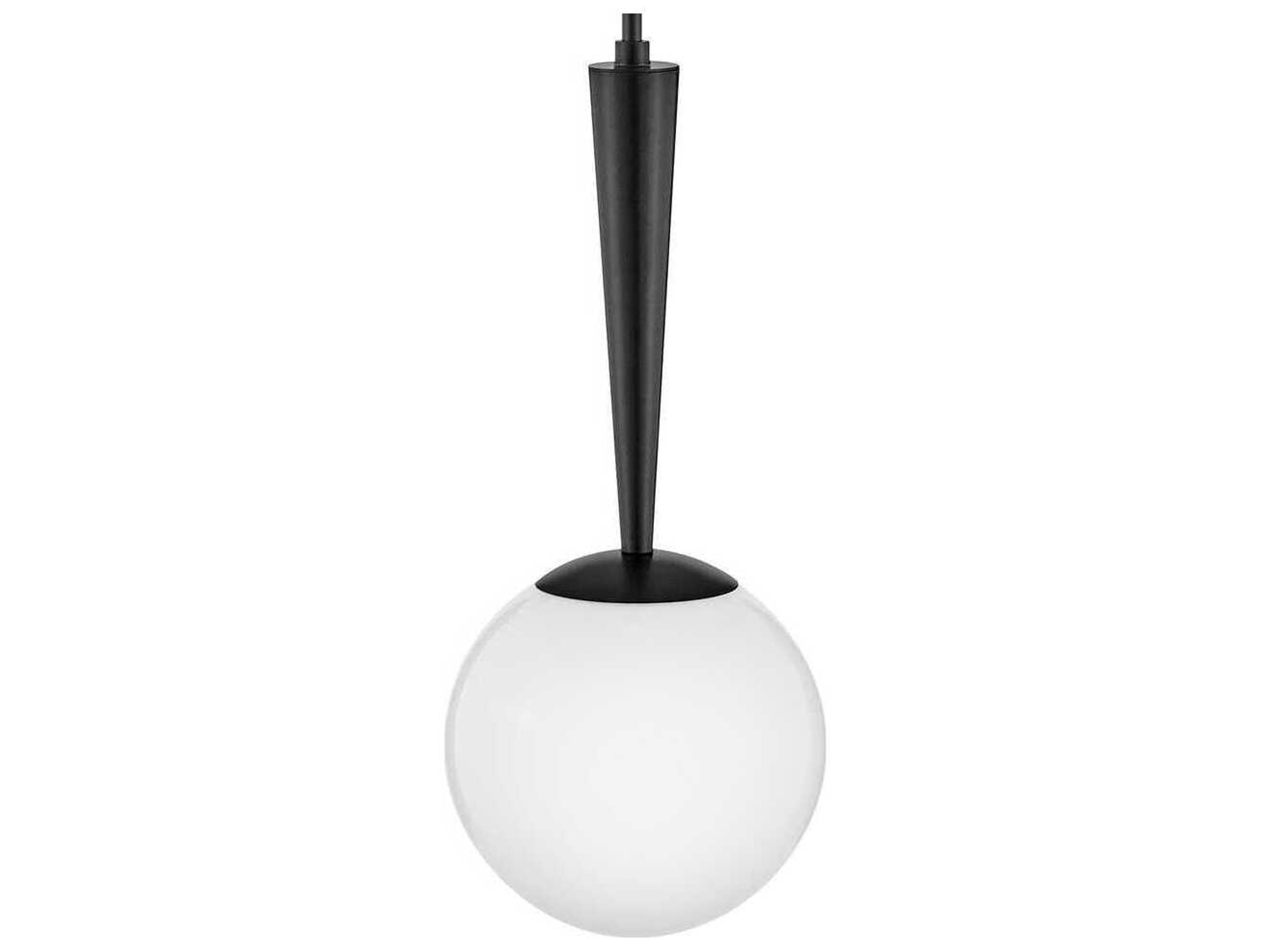 Lark Living Izzy 1-Light Black Globe Mini Pendant