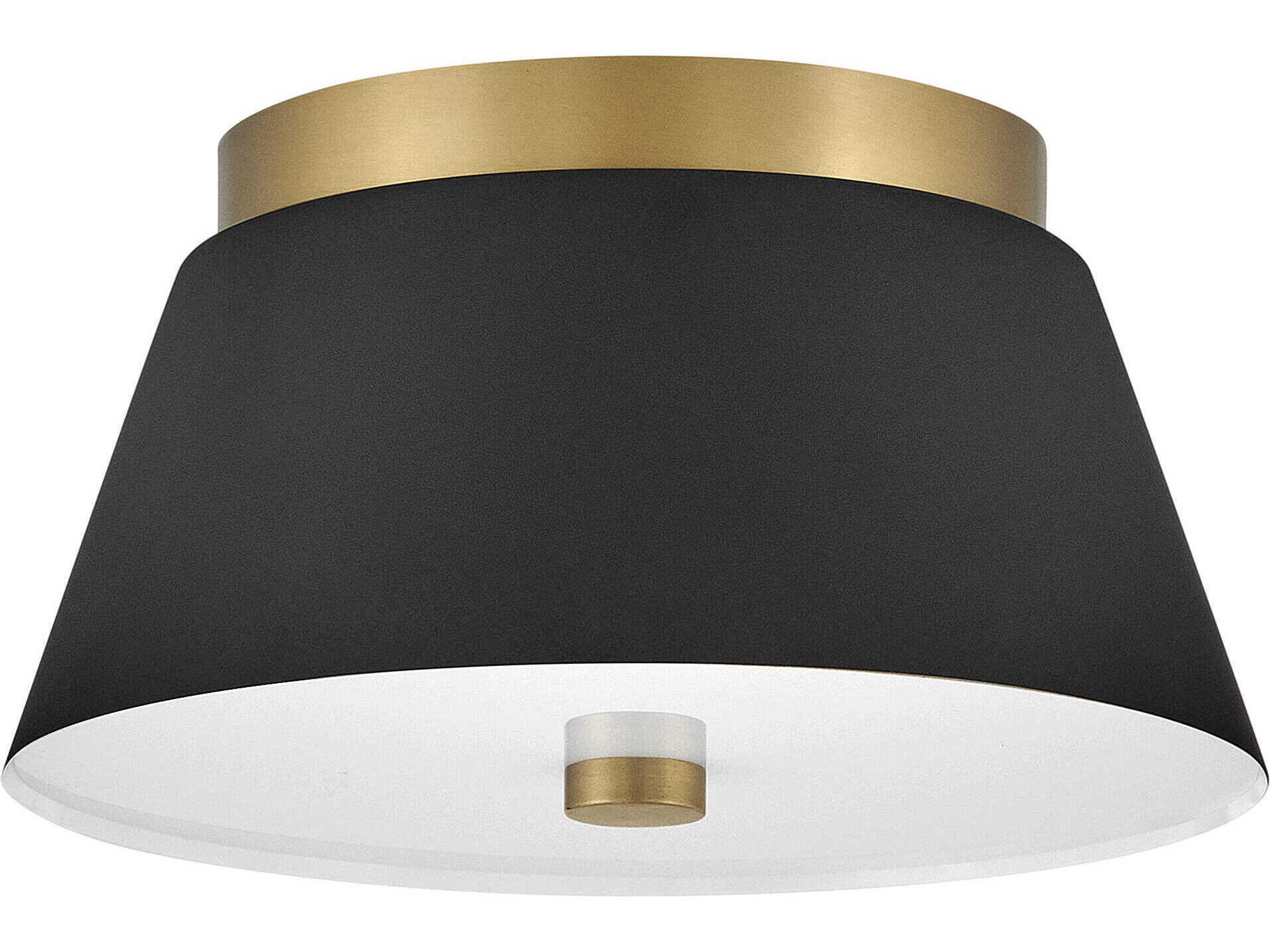 Lark Living Tess 2-Light Black Flush Mount