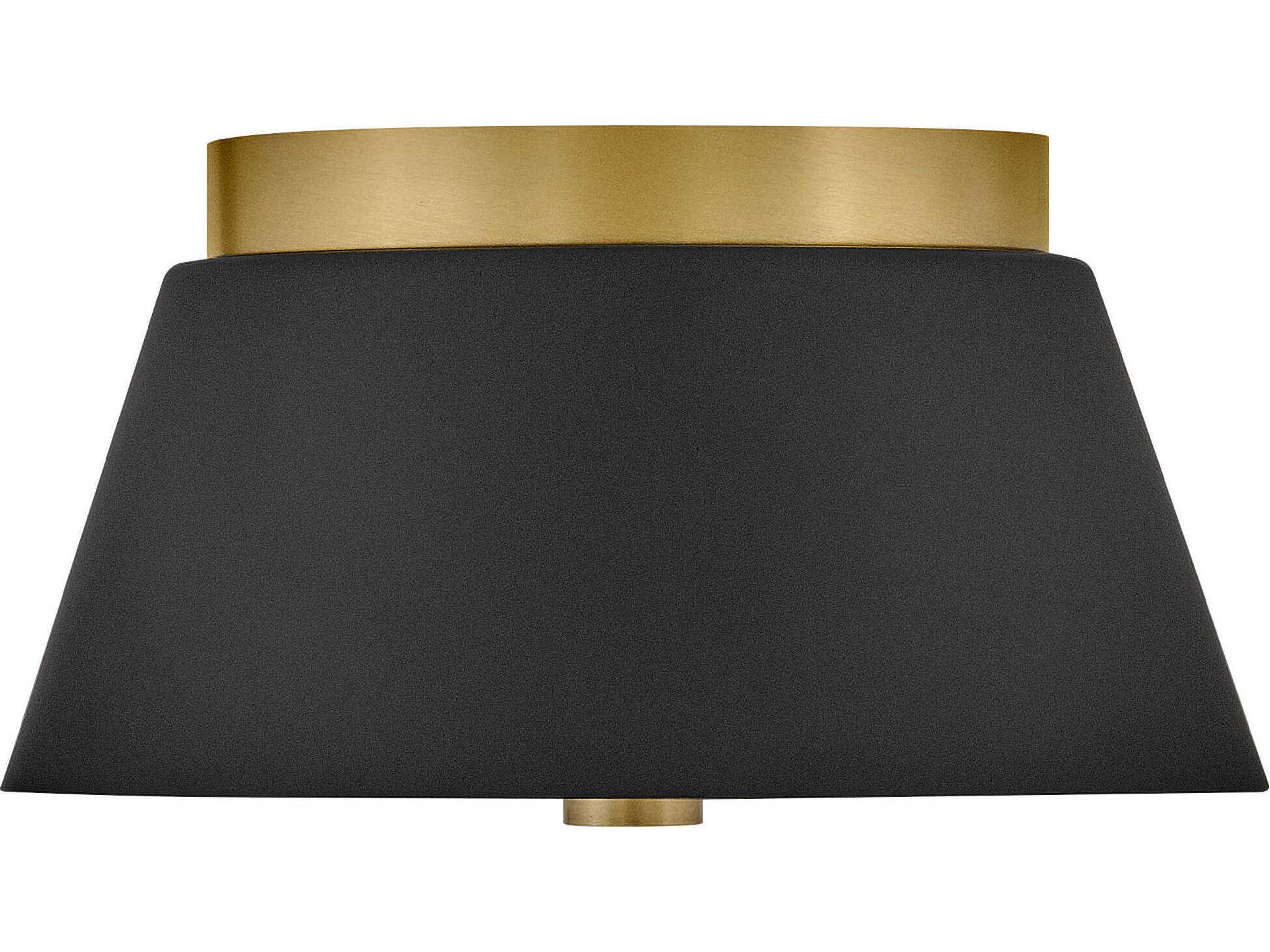 Lark Living Tess 2-Light Black Flush Mount