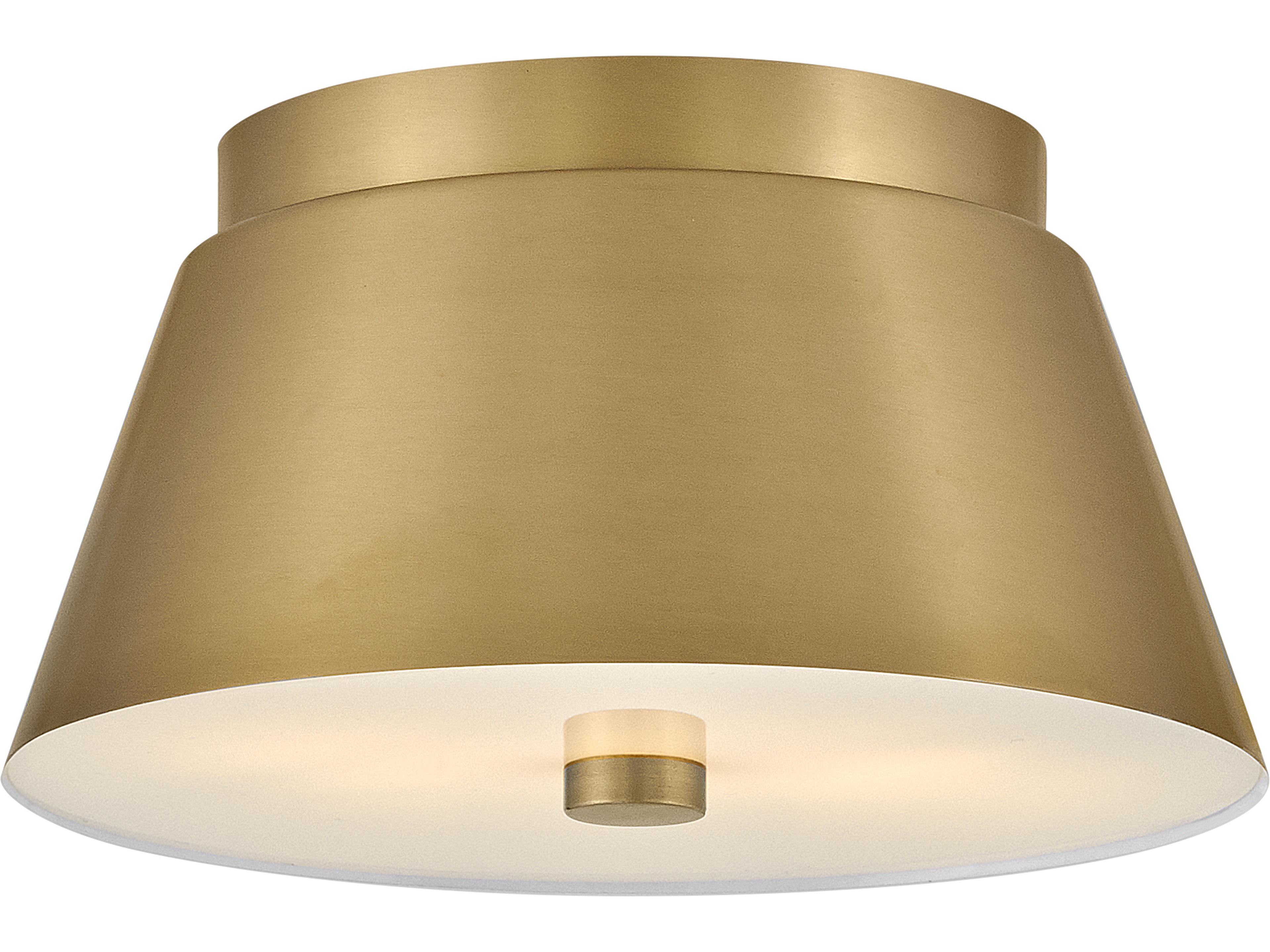 Lark Living Tess 2-Light Lacquered Brass Flush Mount
