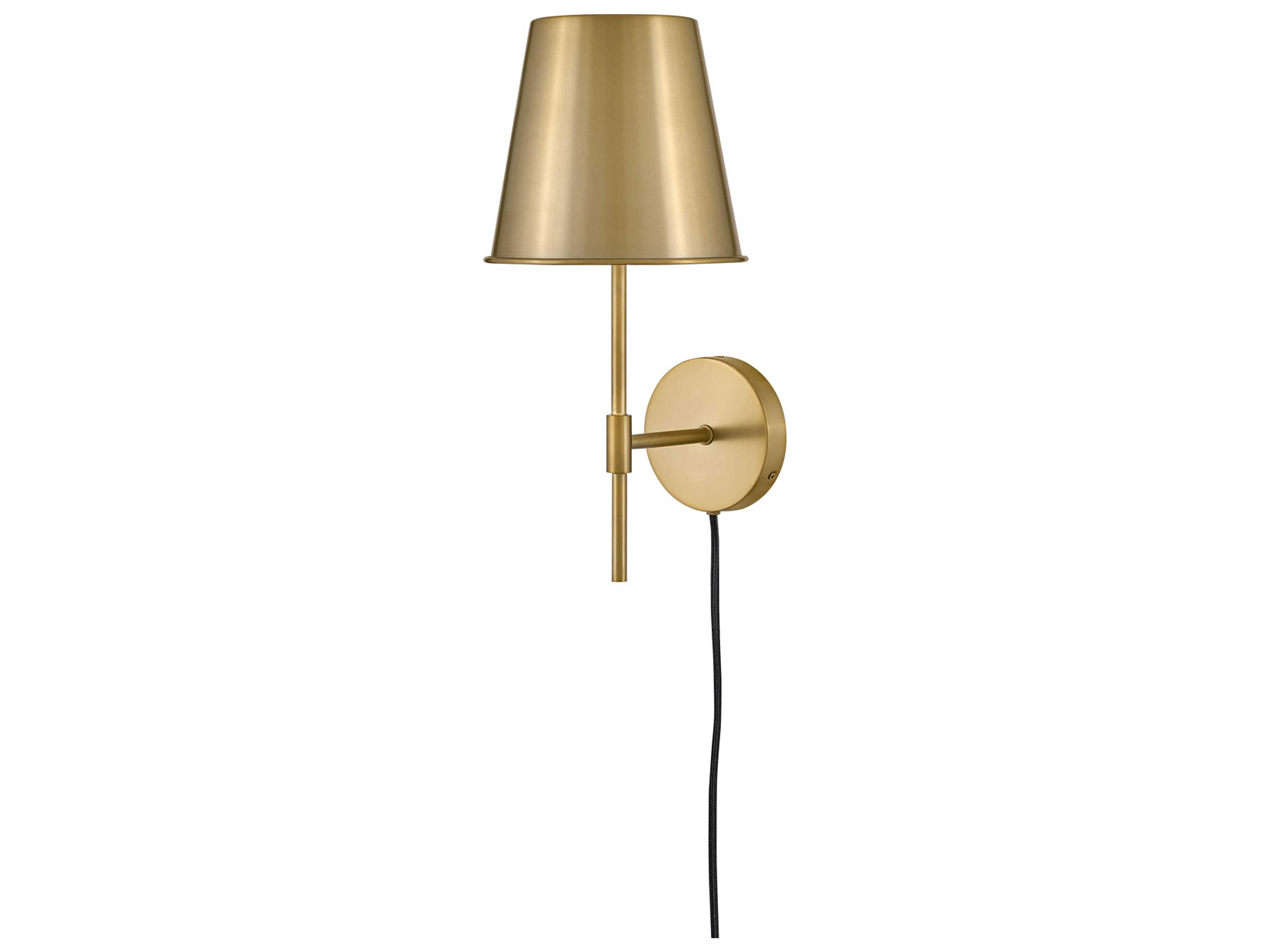 Lark Living Blake 1-Light Lacquered Brass Wall Sconce