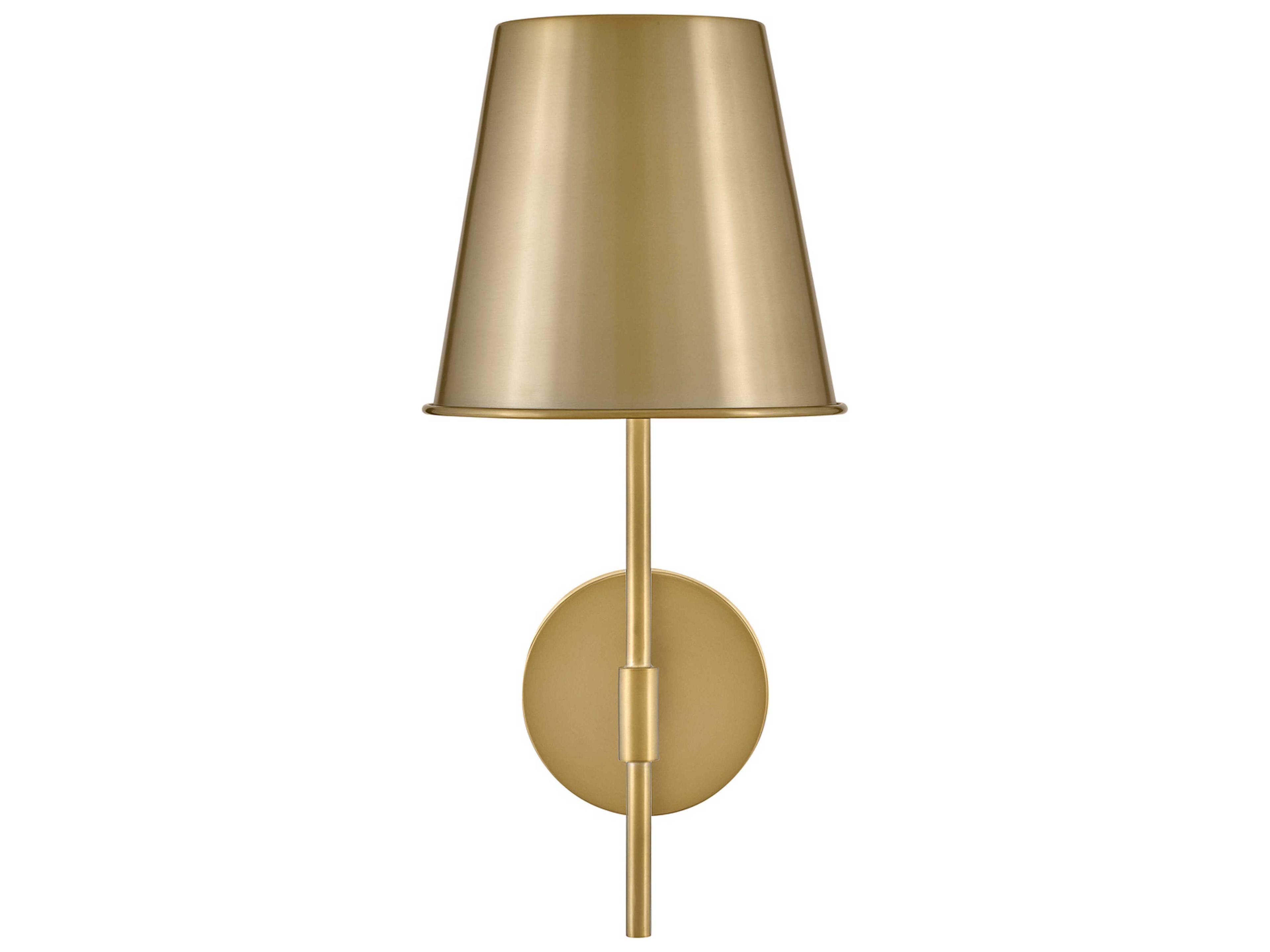 Lark Living Blake 1-Light Lacquered Brass Wall Sconce