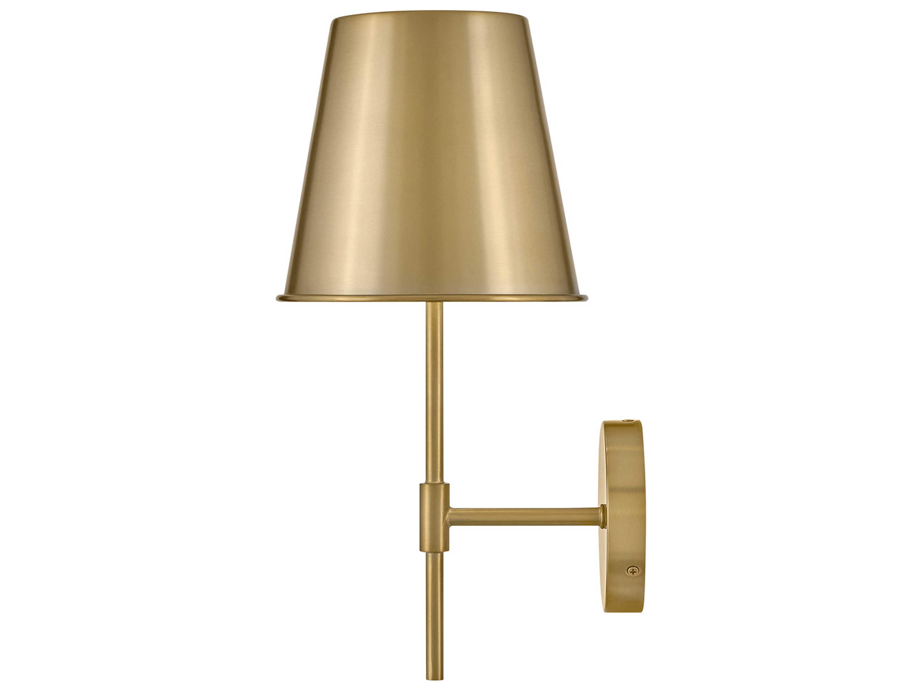 Lark Living Blake 1-Light Lacquered Brass Wall Sconce