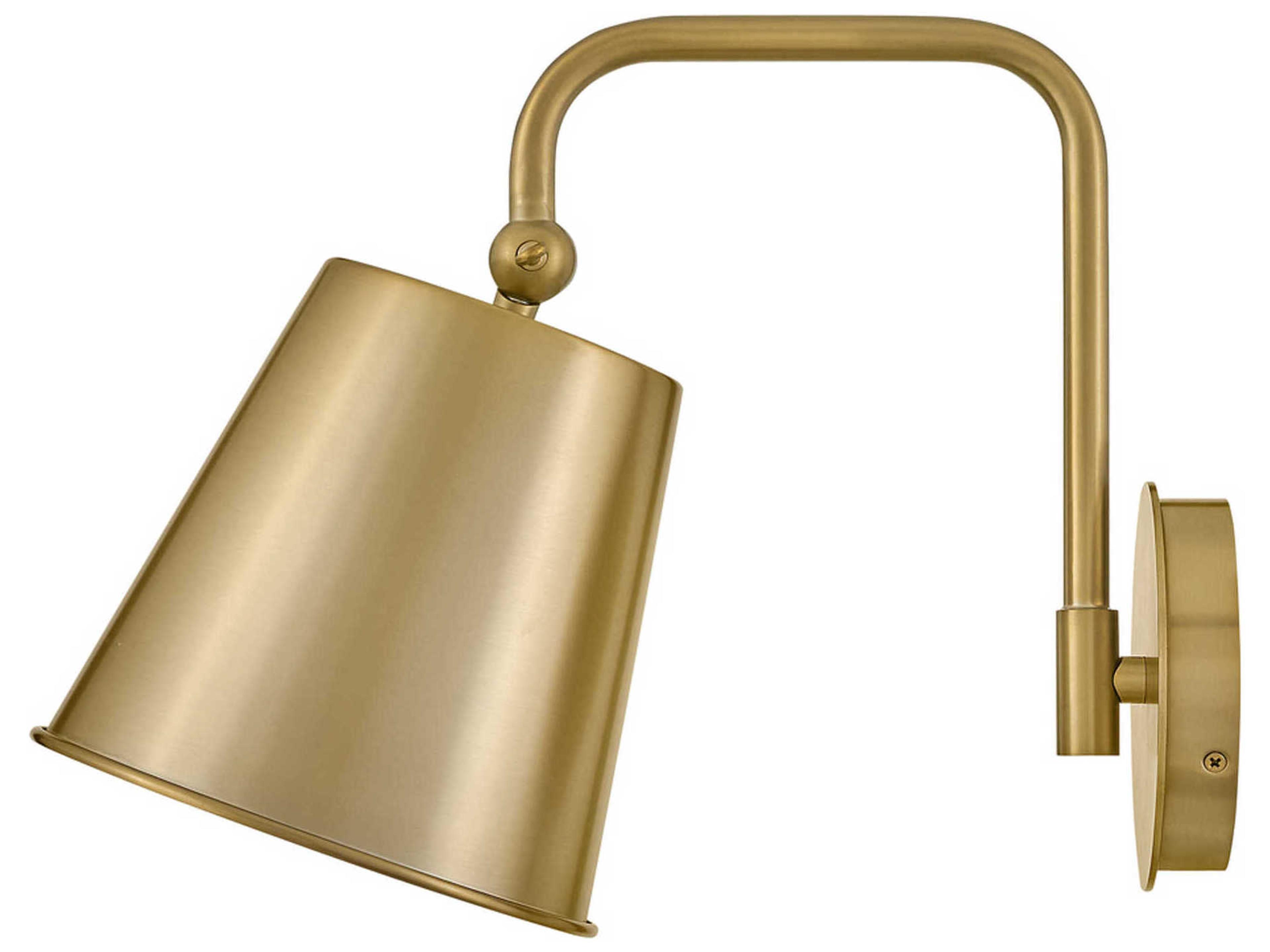 Lark Living Blake 1-Light Lacquered Brass Wall Sconce