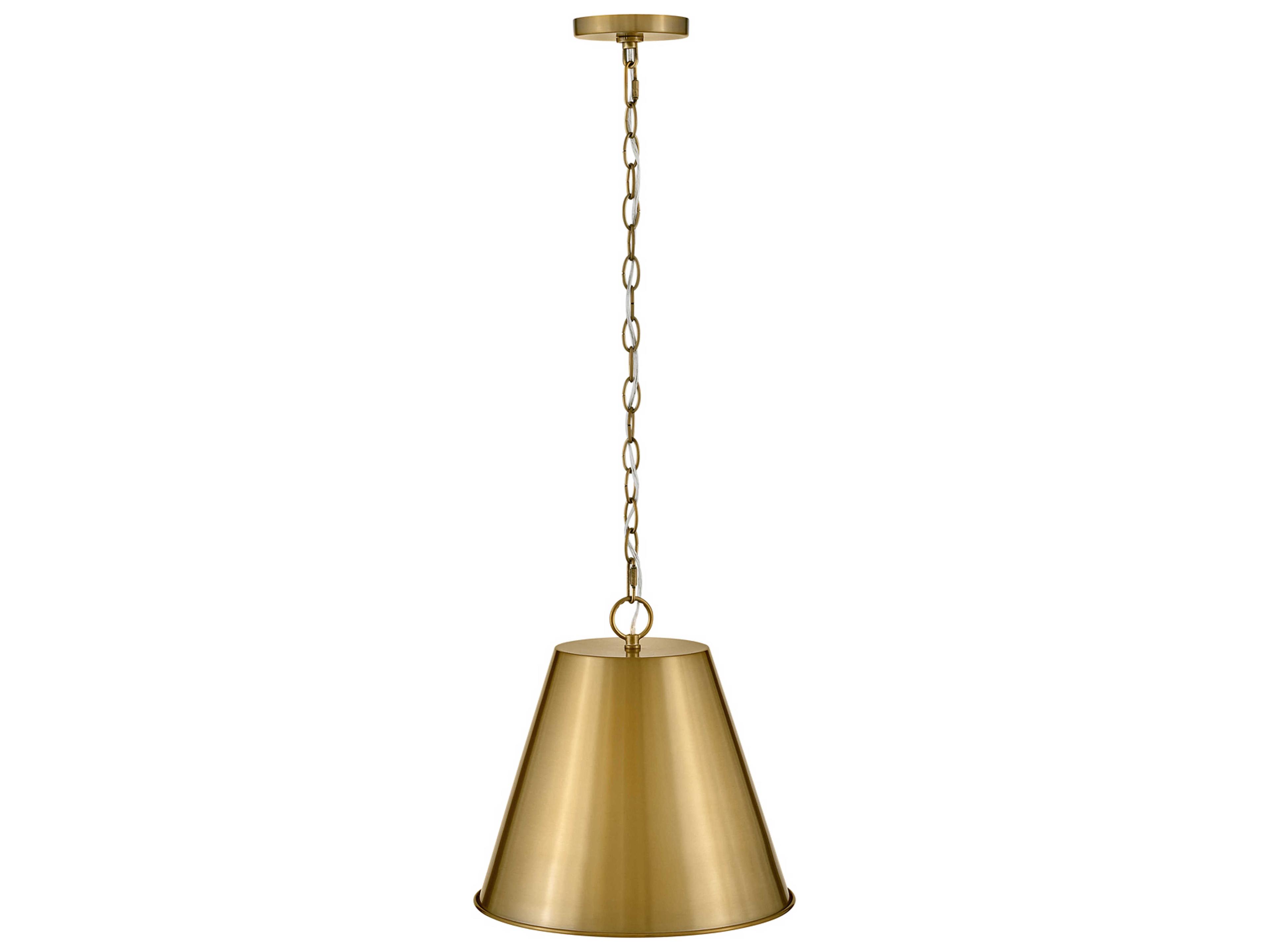 Lark Living Blake 1-Light Lacquered Brass Empire Pendant